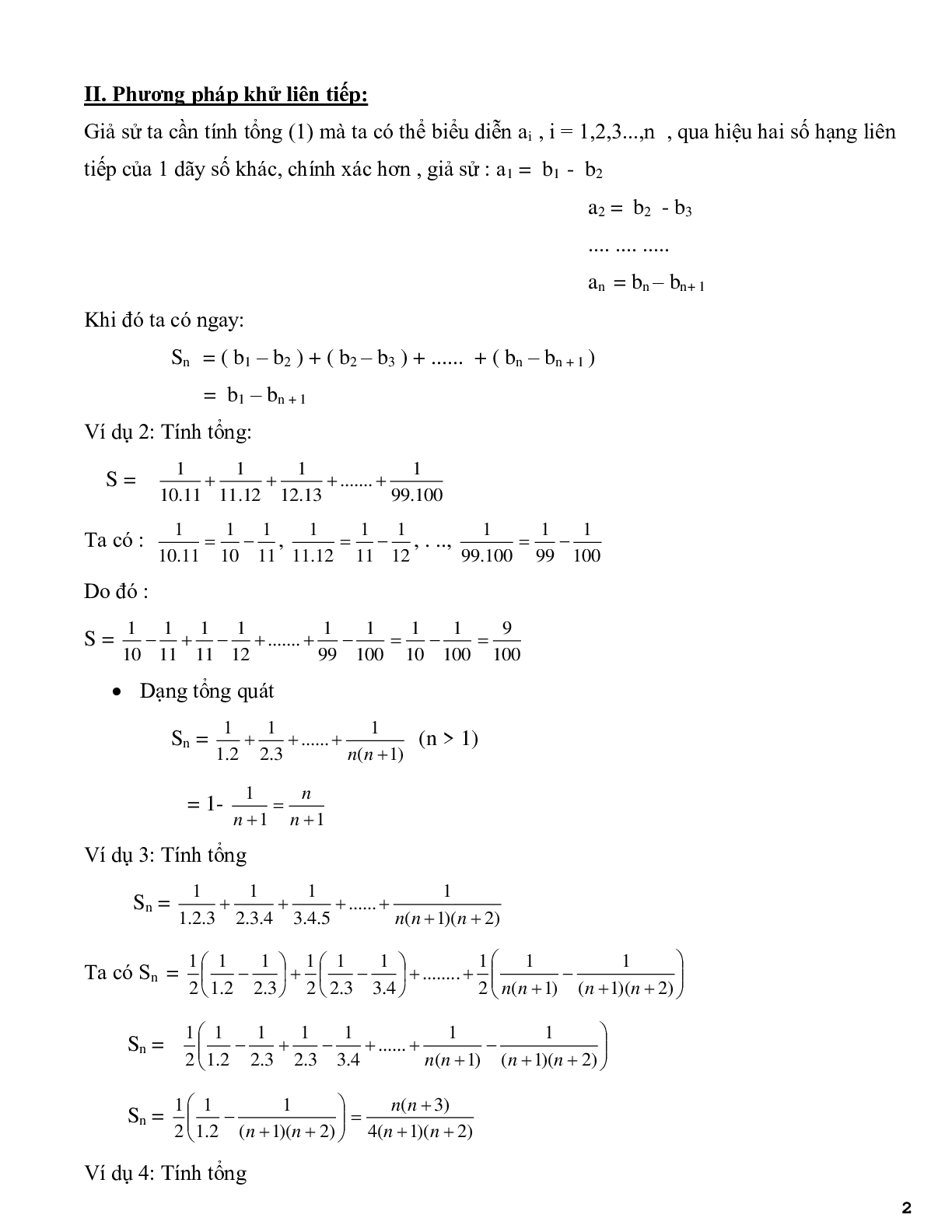 Chuyên đề dãy số viết theo quy luật - Bồi dưỡng HSG Toán 6 (trang 2)