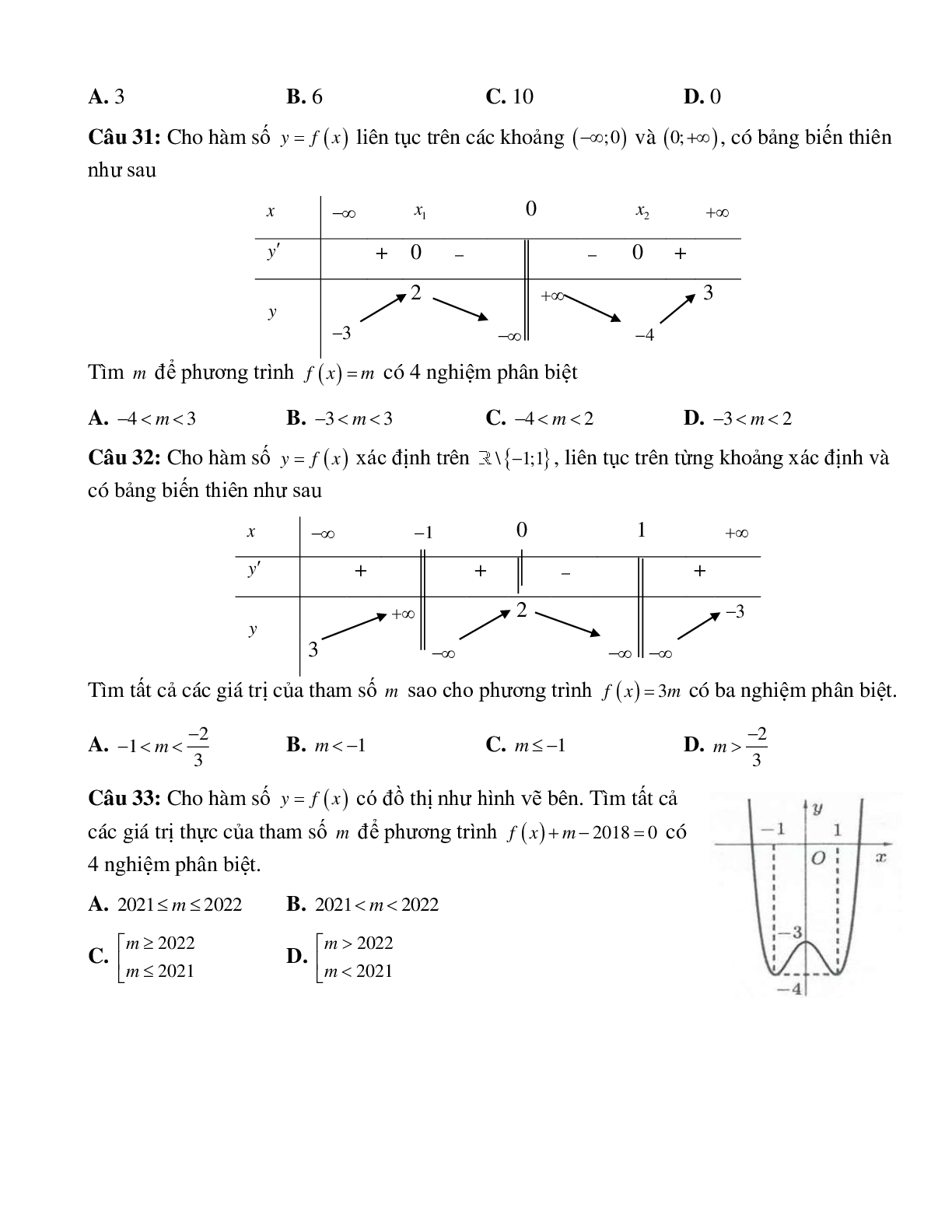 Biến luận số nghiệm của phương trình bằng đồ thị (trang 7)