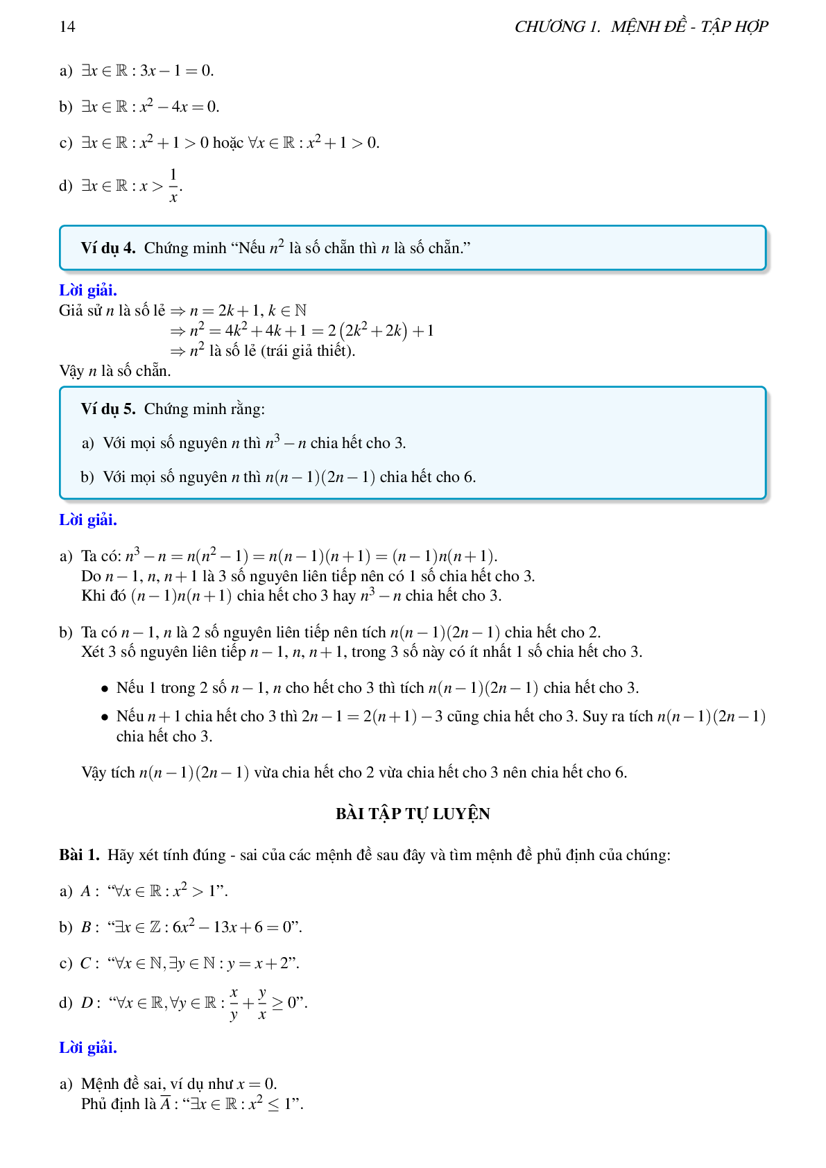 Lý thuyết, các dạng toán và bài tập mệnh đề và tập hợp (trang 4)