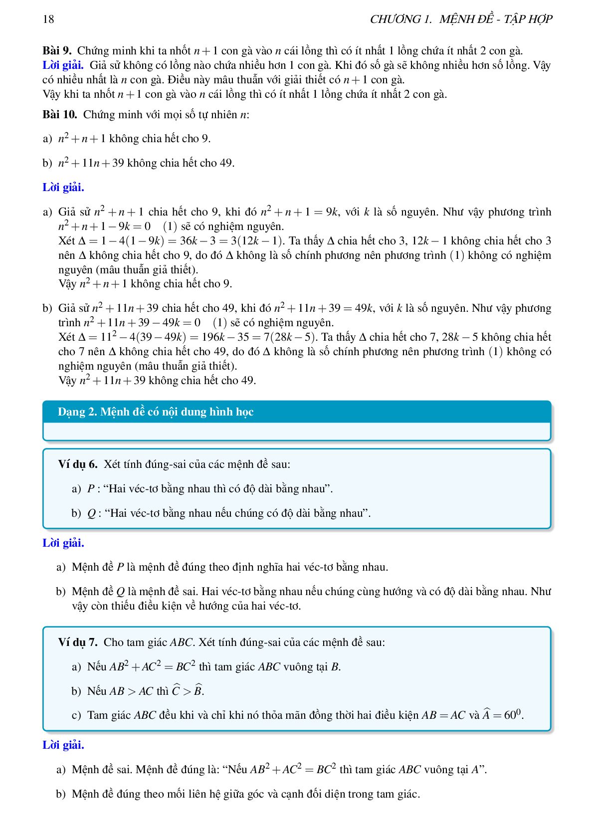 Lý thuyết, các dạng toán và bài tập mệnh đề và tập hợp (trang 8)