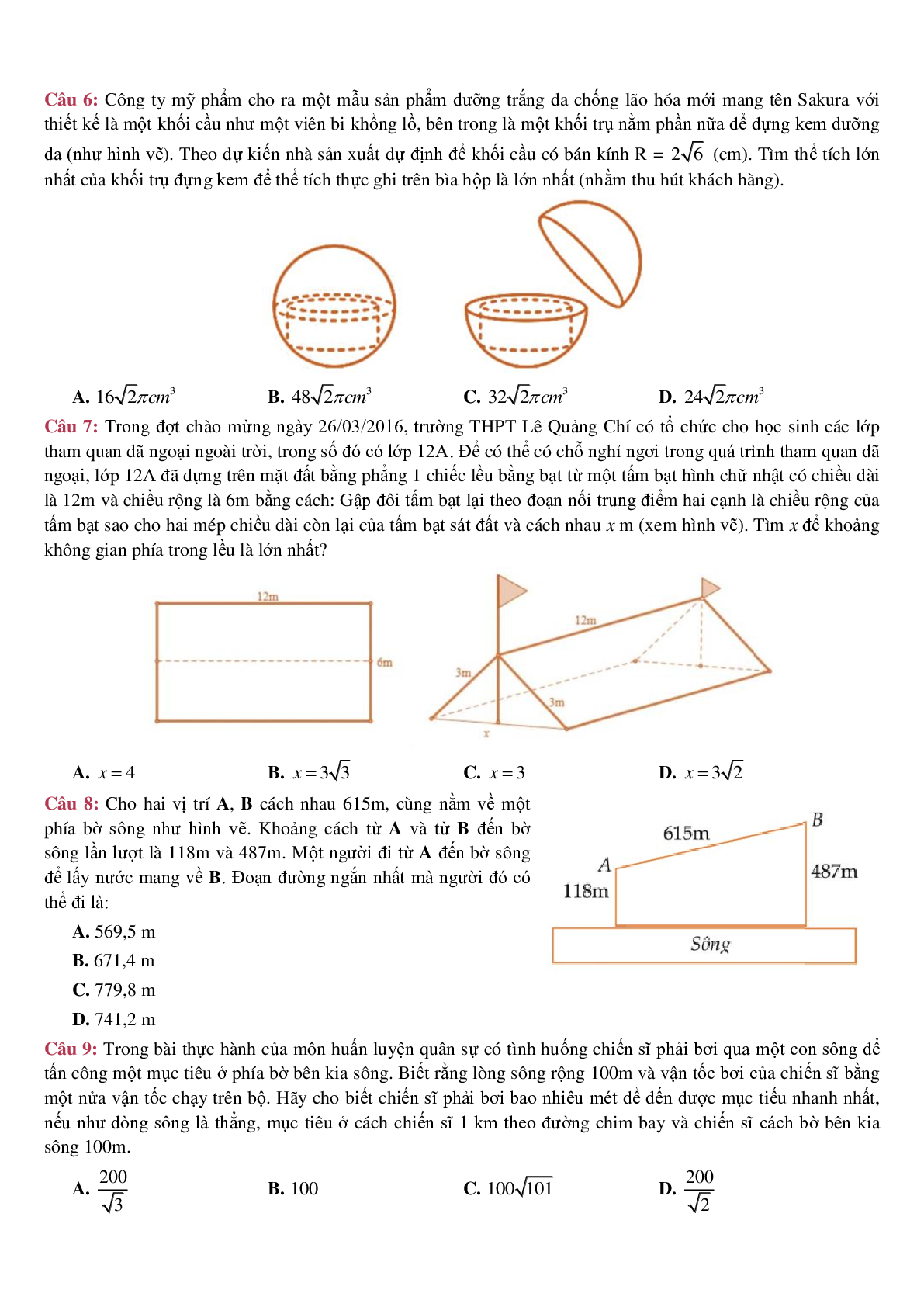 40 bài toán tối ưu thực tế có đáp án (trang 3)