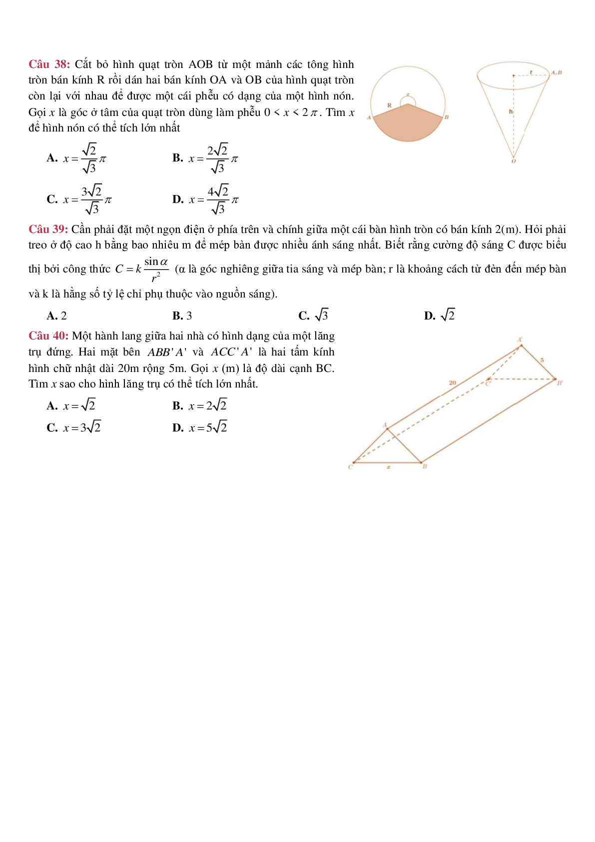 40 bài toán tối ưu thực tế có đáp án (trang 9)
