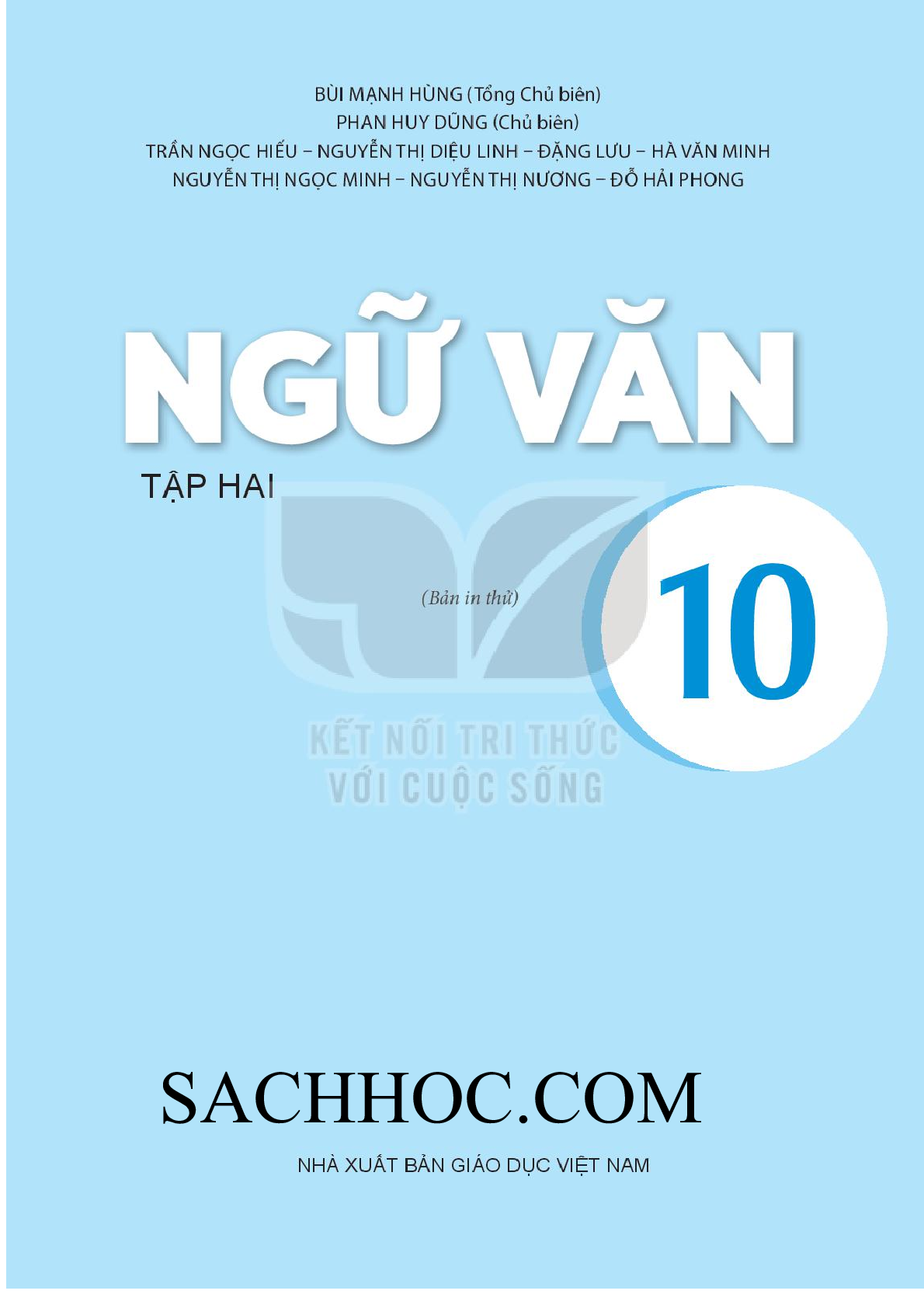 Ngữ văn lớp 10 Tập 2 Kết nối tri thức pdf (trang 2)