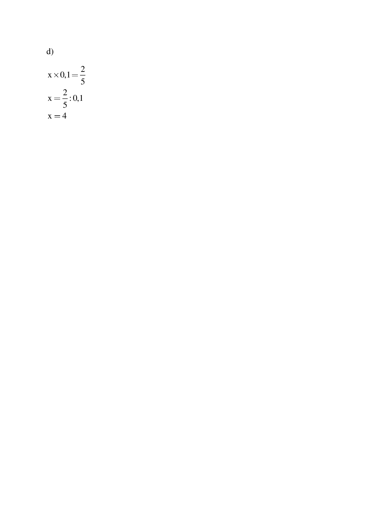 Tìm x: 0,12 × x = 6; x : 2,5 = 4 (trang 2)
