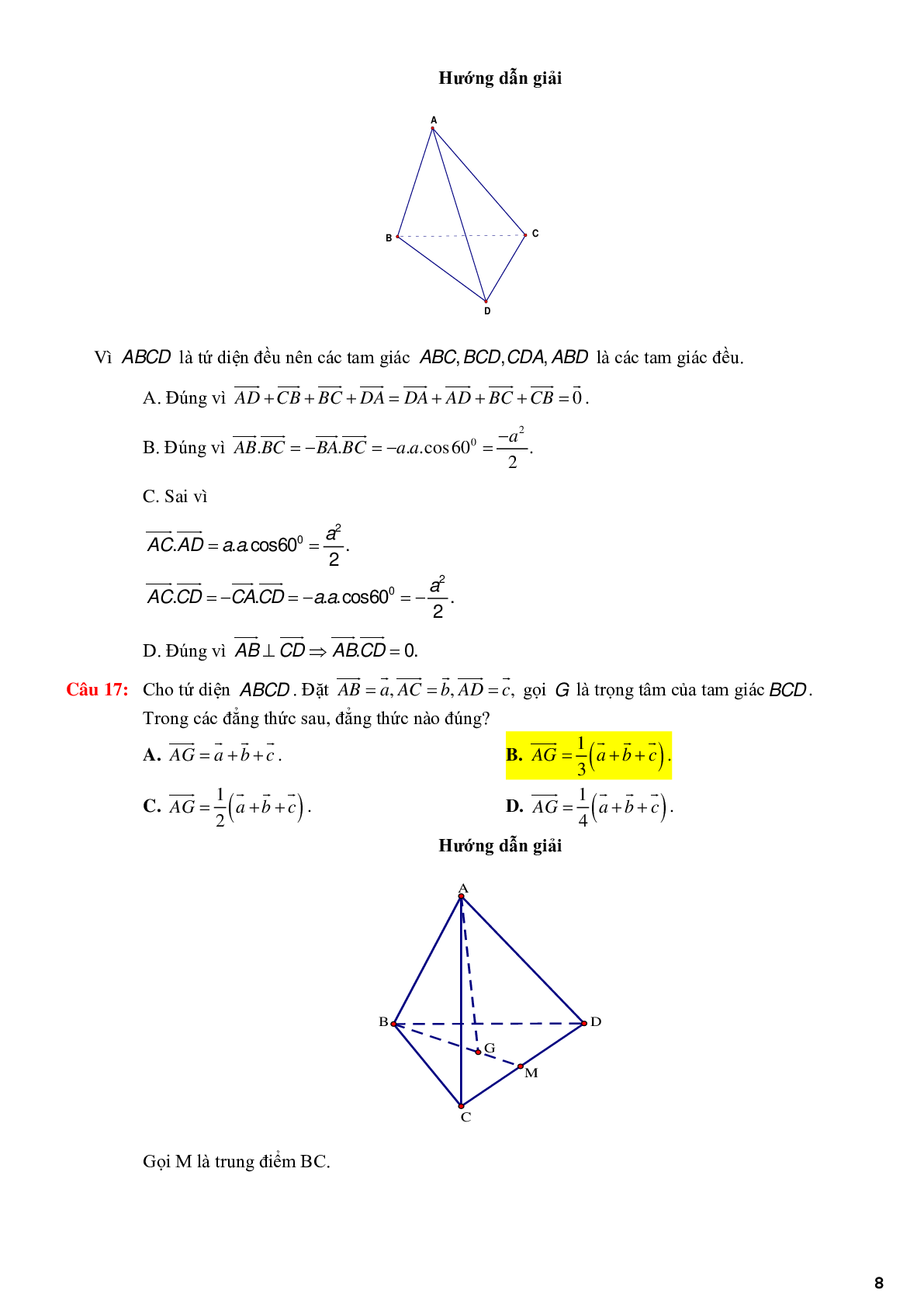 123 bài tập trắc nghiệm quan hệ vuông góc có lời giải chi tiết (trang 8)