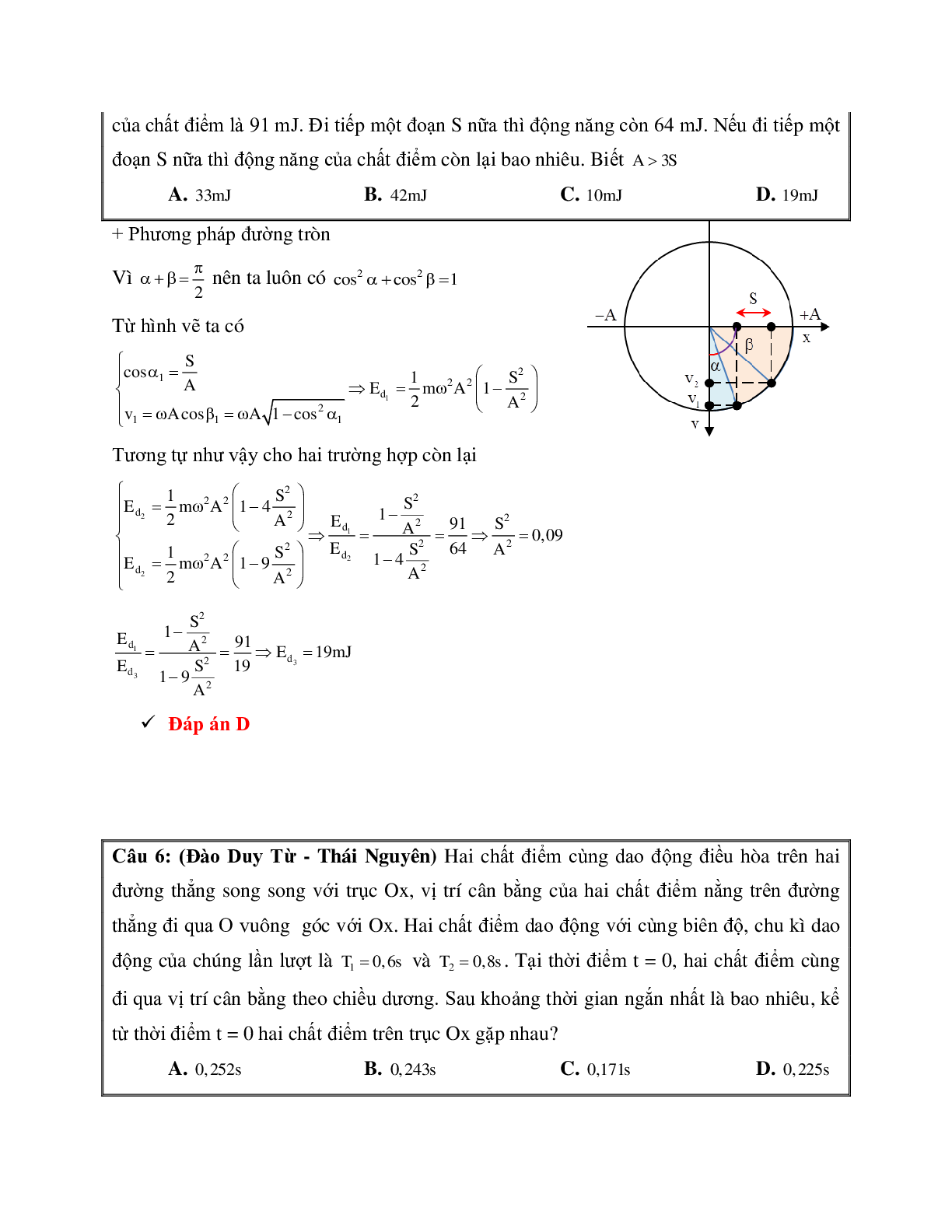 Chinh phục 7,8,9 chương dao động cơ môn Vật lý lớp 12 (trang 4)