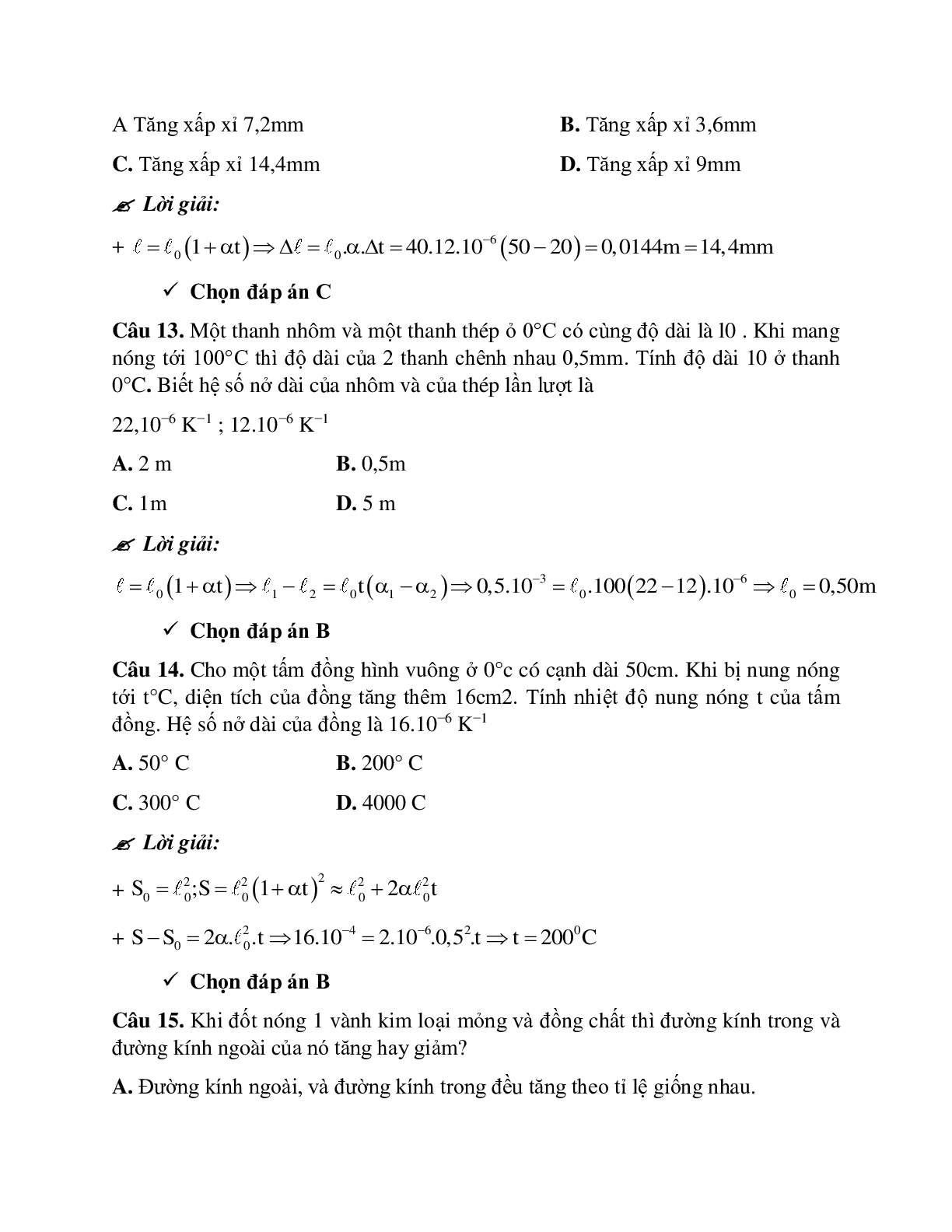 Phương pháp giải và bài tập về Chất rắn kết tinh, chất rắn vô định hình chọn lọc (trang 4)