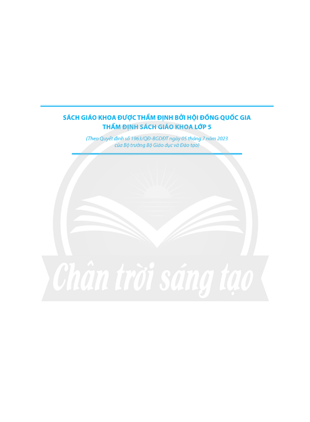 Sách giáo khoa Tiếng Việt lớp 5 Tập 1 Chân trời sáng tạo PDF (trang 2)