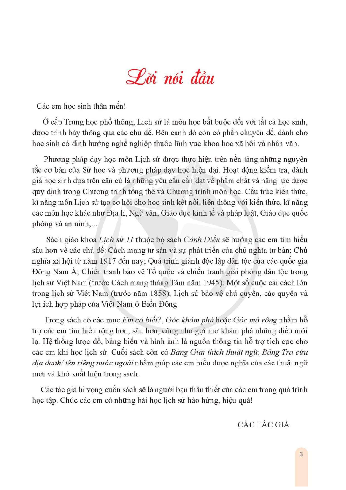 Lịch sử lớp 11 Cánh diều pdf (trang 5)