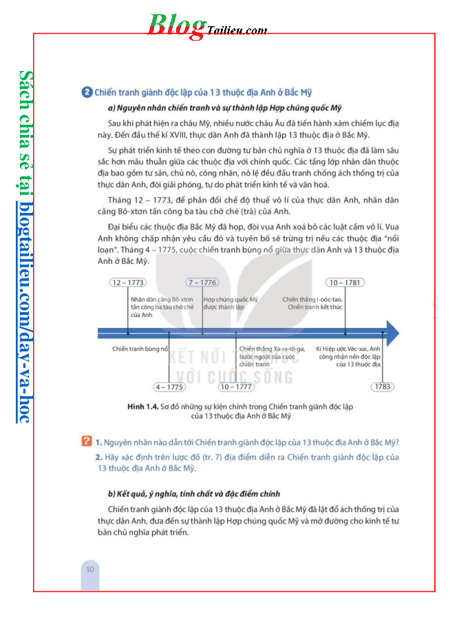 Lịch sử và Địa lí lớp 8 Kết nối tri thức pdf (trang 9)