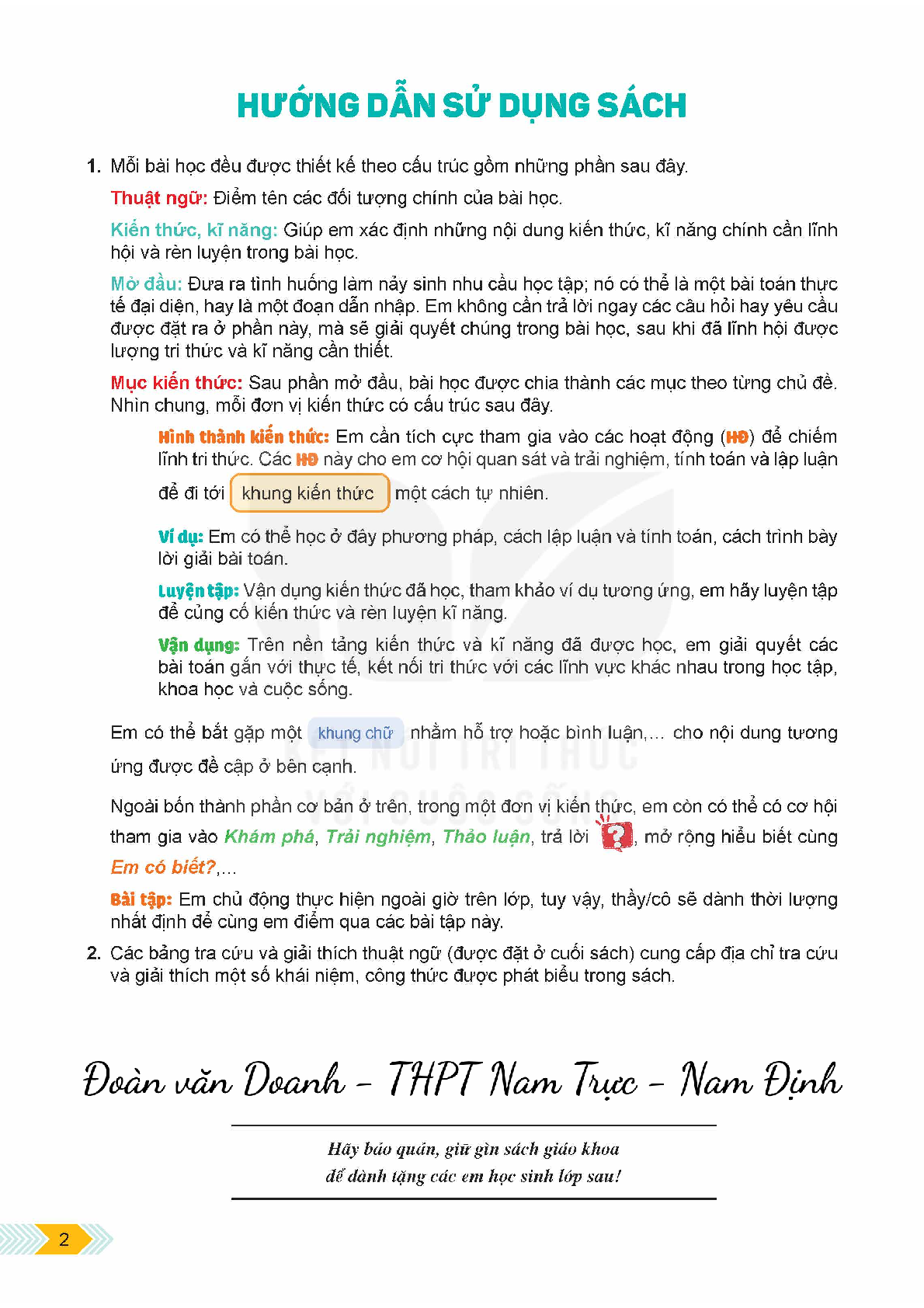 Sách giáo khoa Toán 12 Tập 1 Kết nối tri thức PDF (trang 4)