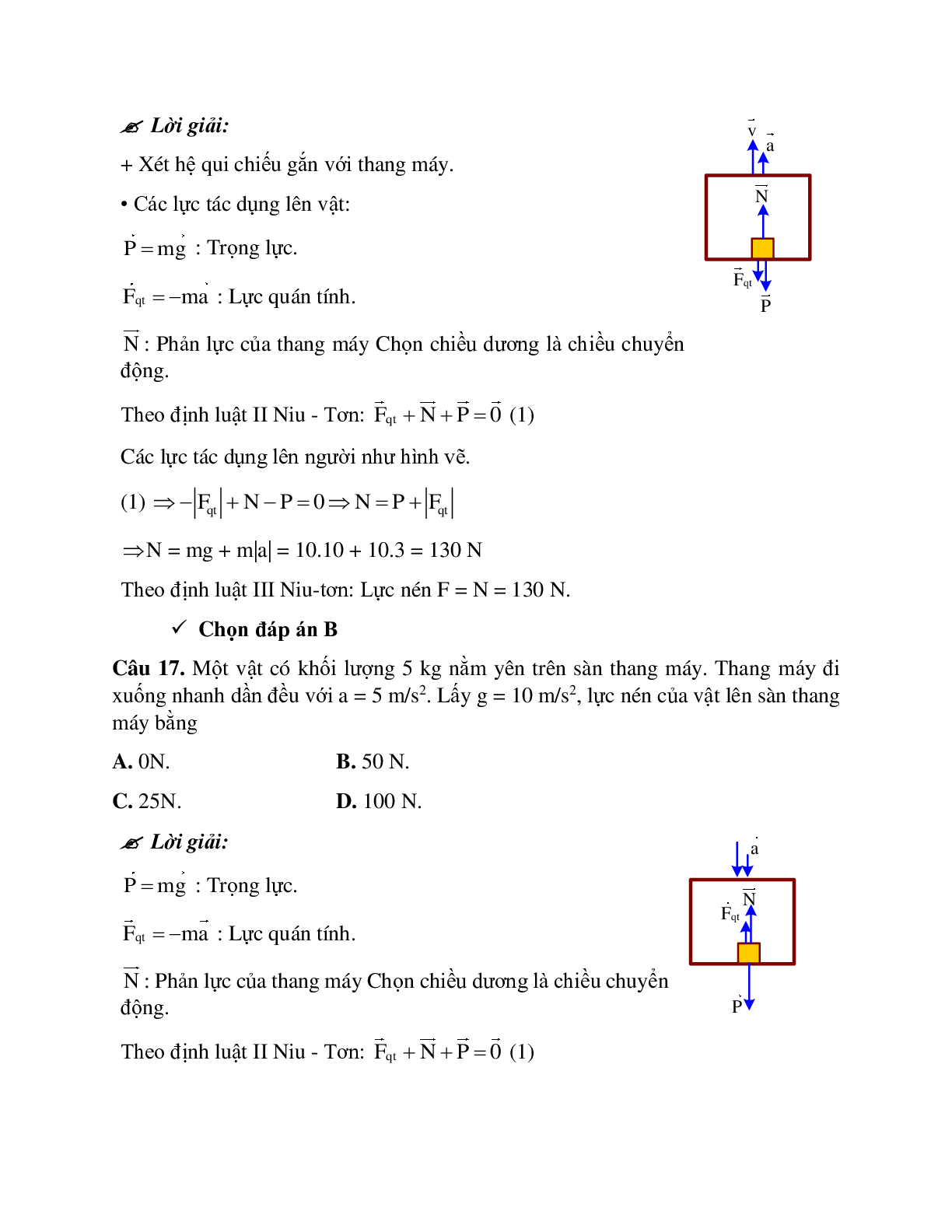 Phương pháp giải và bài tập về Bài toán đặt vật trong thang máy chọn lọc (trang 9)
