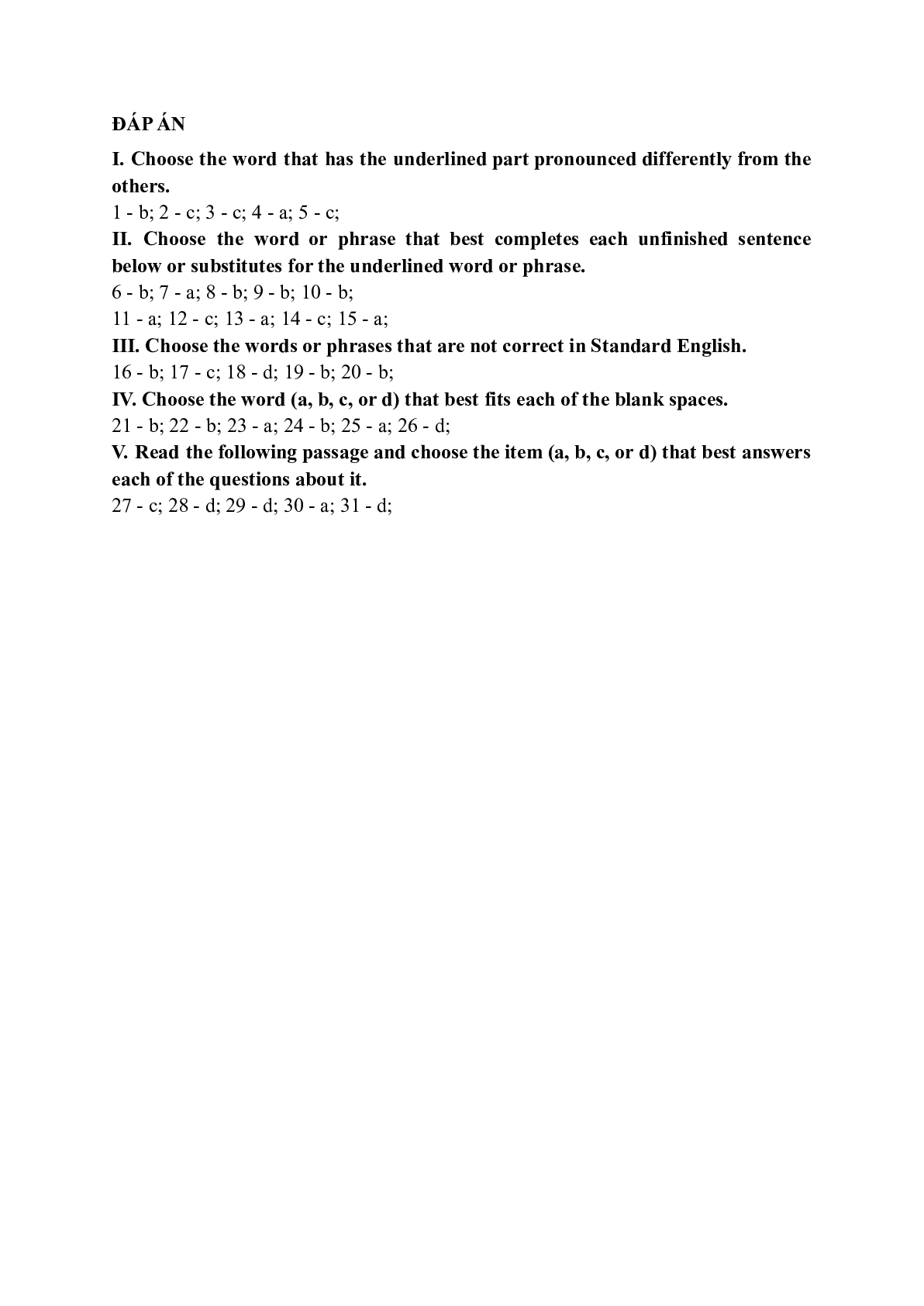 Bài tập Unit 2: Making arrangements có đáp án (trang 5)