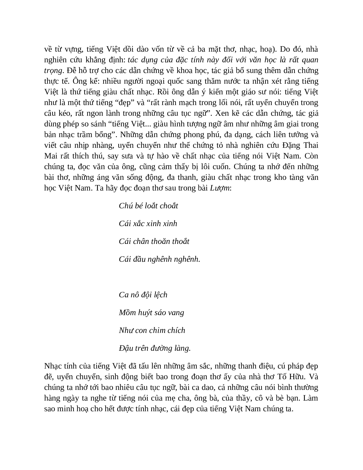 Sơ đồ tư duy bài Sự giàu đẹp của Tiếng Việt dễ nhớ, ngắn nhất - Ngữ văn lớp 7 (trang 6)