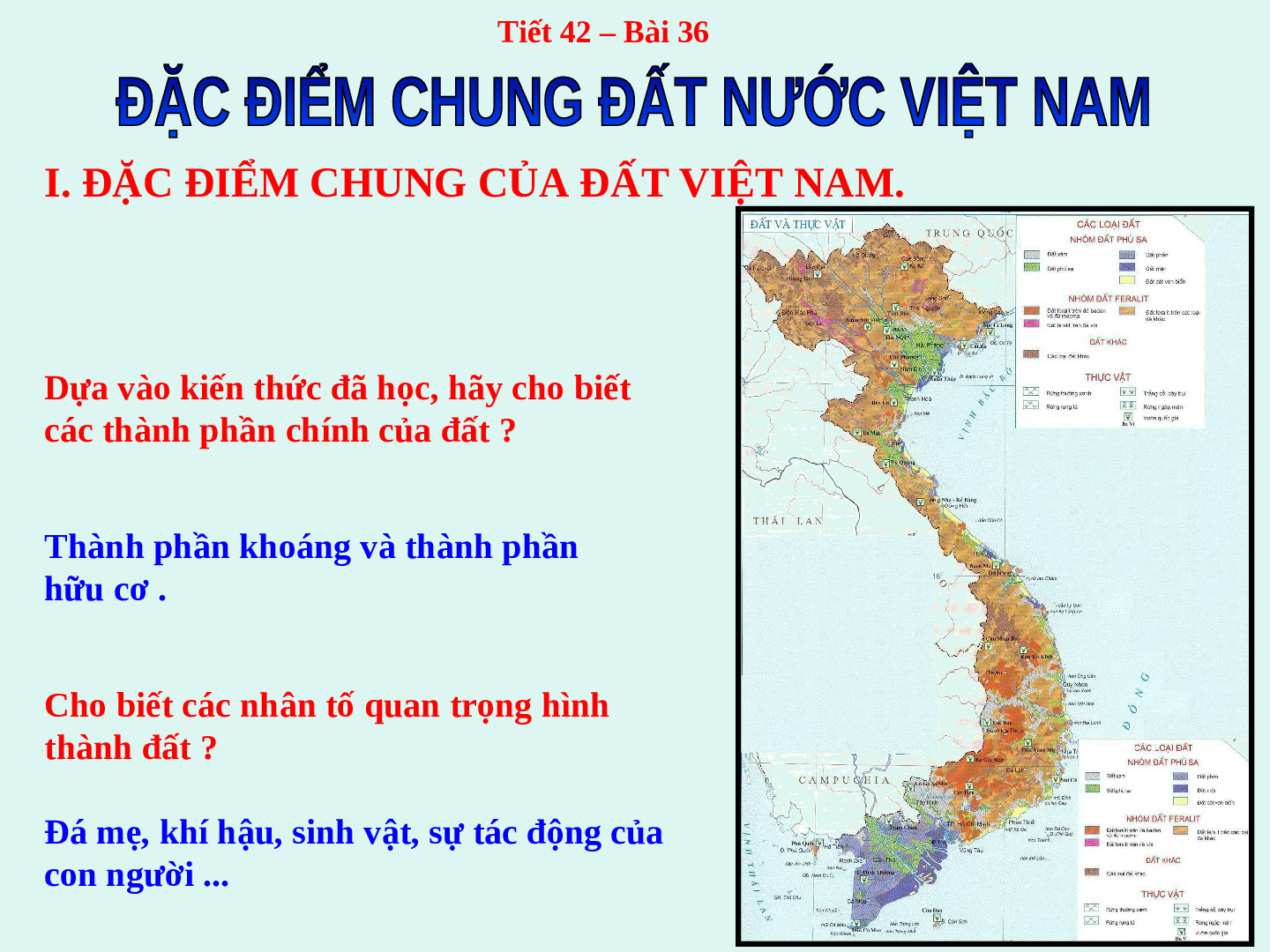 Giáo án Địa lí 8 Bài 36: Đặc điểm chung đất nước Việt Nam (trang 2)