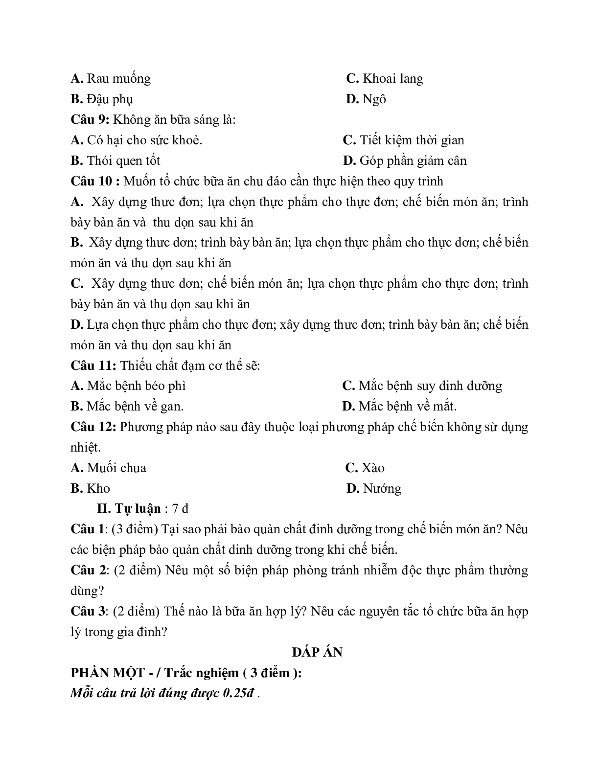 GIÁO ÁN CÔNG NGHỆ 6 ÔN TẬP HKI MỚI NHẤT (trang 10)