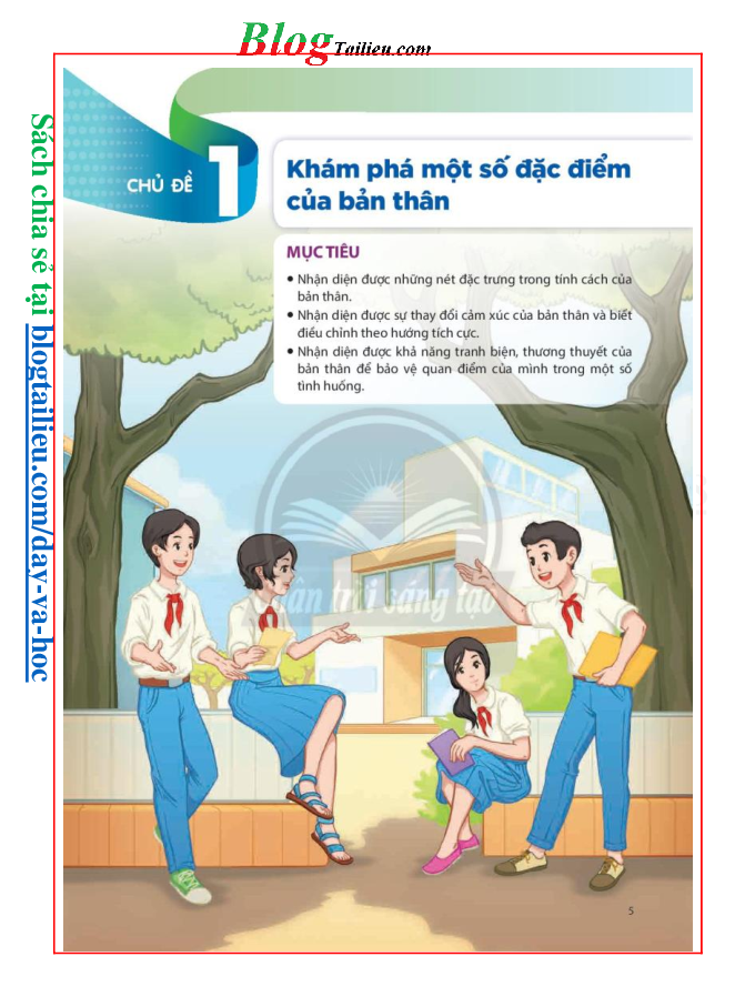 Hoạt động trải nghiệm, hướng nghiệp bản 1 lớp 8 Chân trời sáng tạo pdf (trang 5)