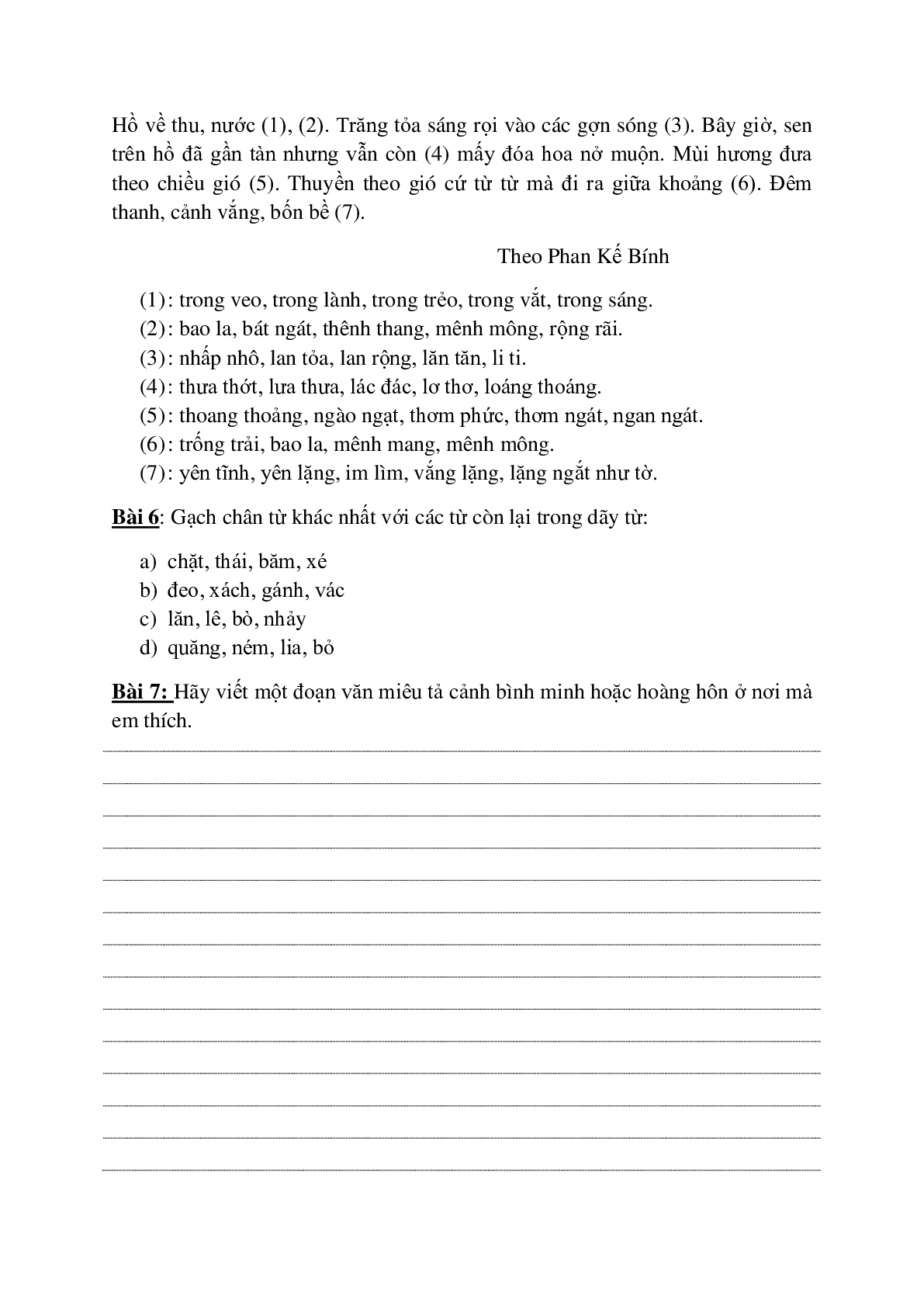 Bài tập nâng cao môn Tiếng Việt lớp 5 (trang 9)