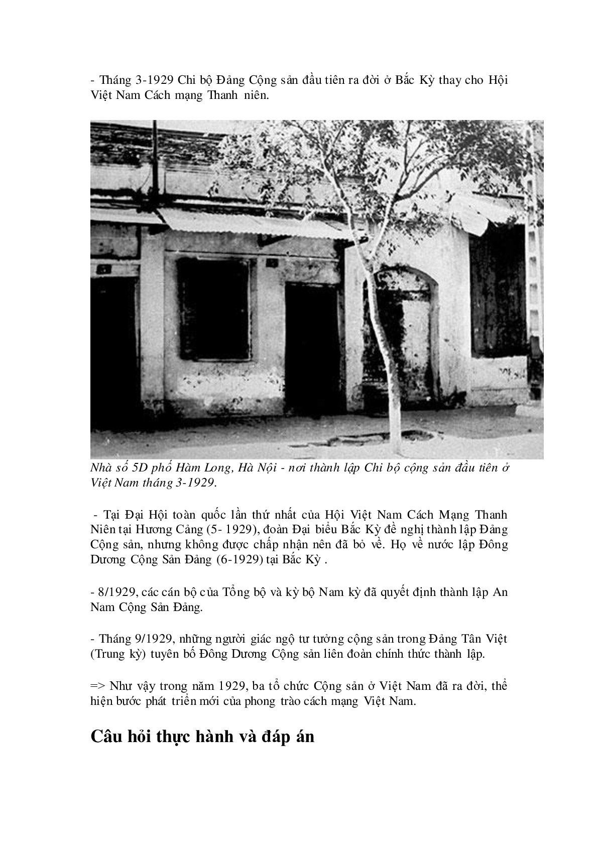 Lý thuyết Lịch sử 9: Bài 17: Cách mạng Việt Nam trước khi Đảng cộng sản Việt Nam ra đời mới nhất (trang 2)