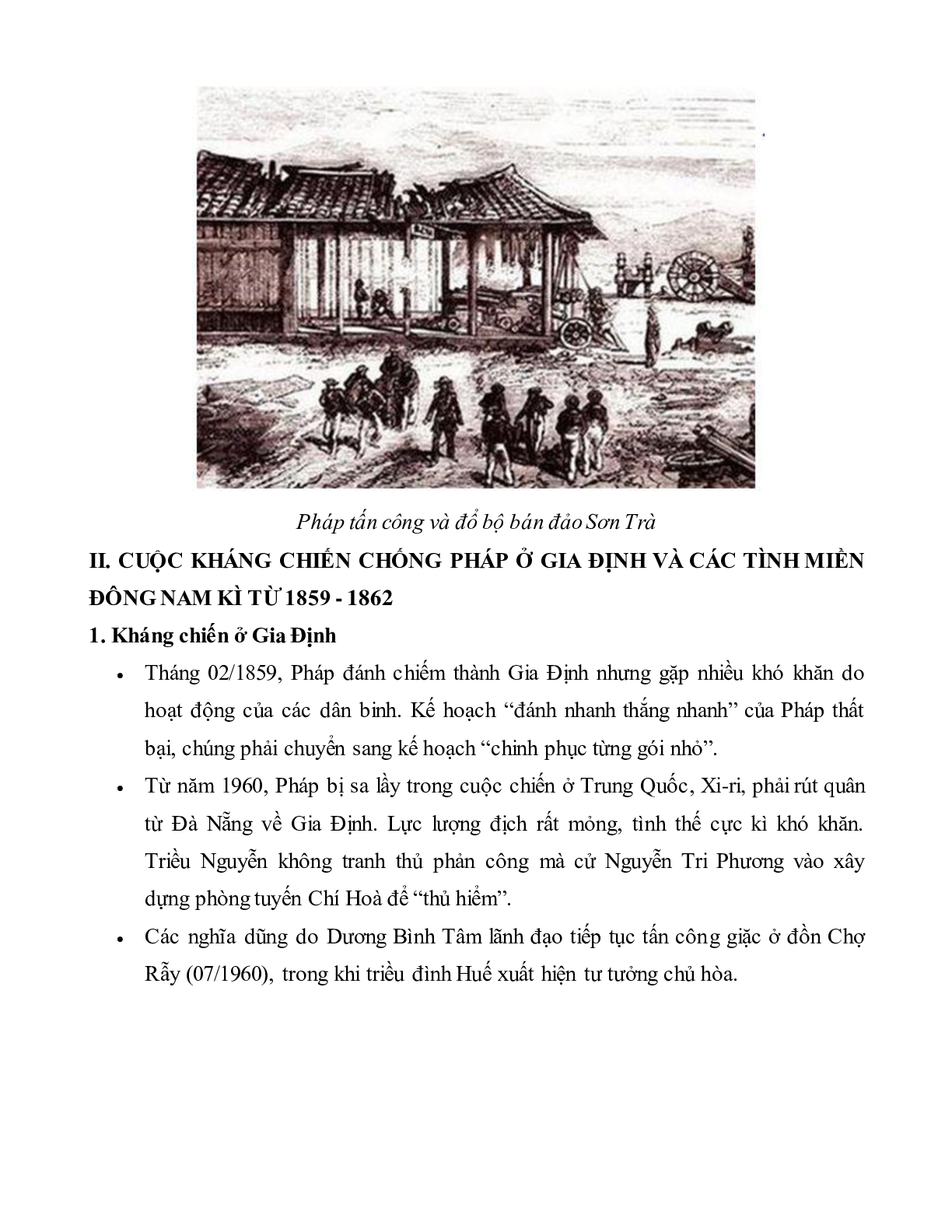 Lý thuyết Lịch sử 11: Bài 19: Nhân dân Việt Nam kháng chiến chống Pháp xâm lược (từ năm 1858 đến trước năm 1873) mới nhất (trang 5)