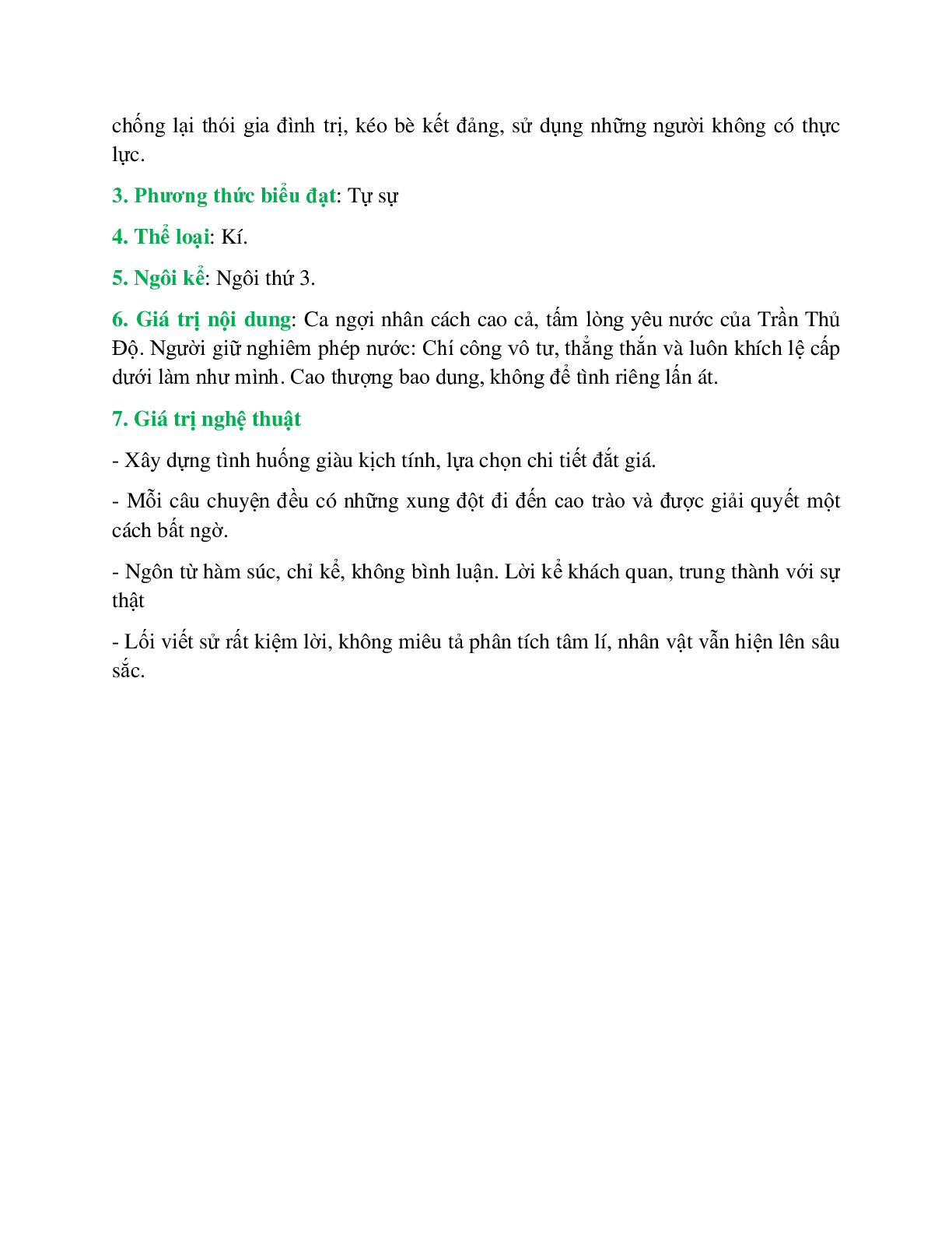 Thái sư Trần Thủ Độ – Ngữ văn lớp 10 (trang 2)