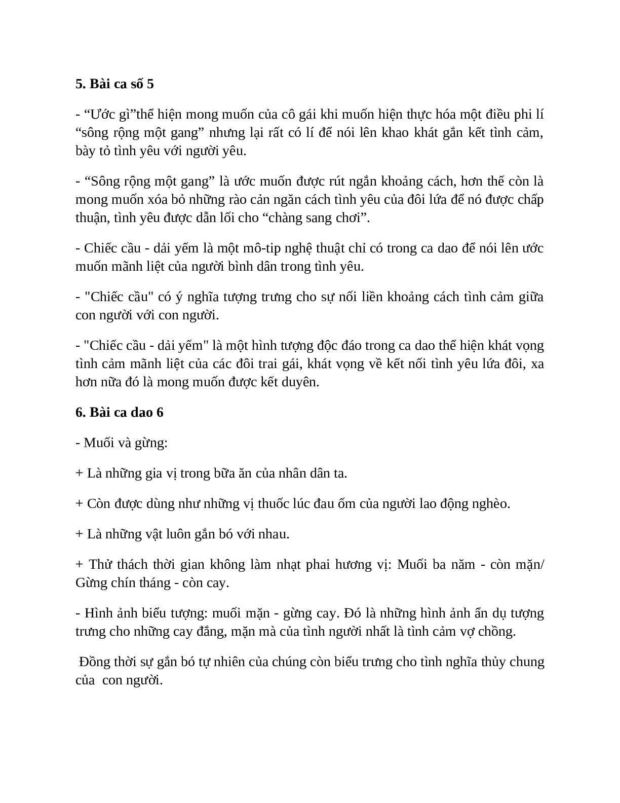 Sơ đồ tư duy bài Ca dao than thân, yêu thương tình nghĩa dễ nhớ, ngắn nhất - Ngữ văn lớp 10 (trang 8)