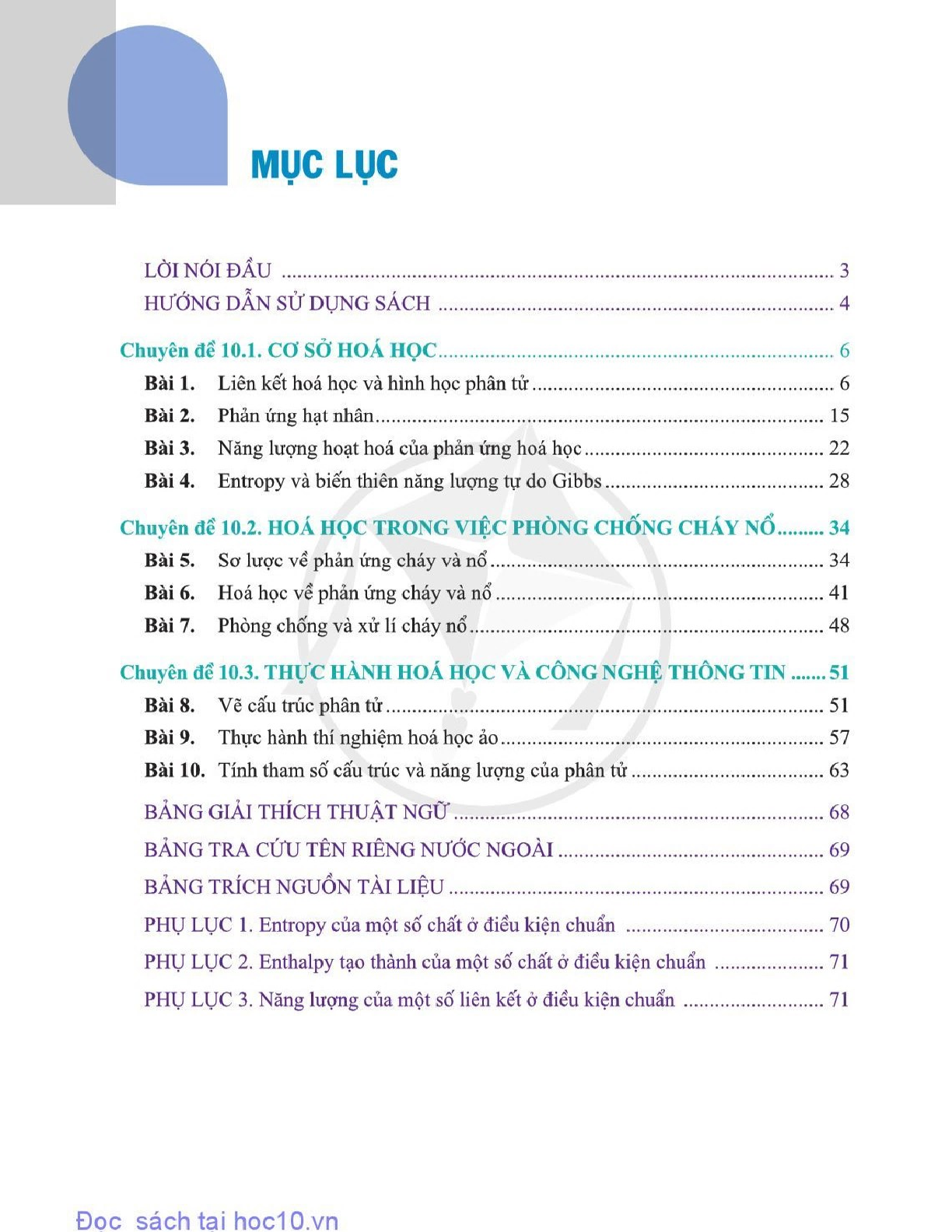 Chuyên đề học tập Hóa học 10 Cánh diều pdf (trang 3)