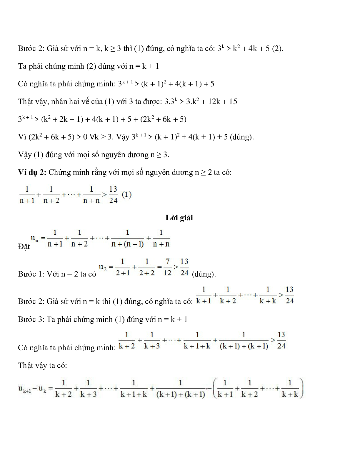 Chuyên đề Quy nạp toán học 2023 hay, chọn lọc (trang 4)