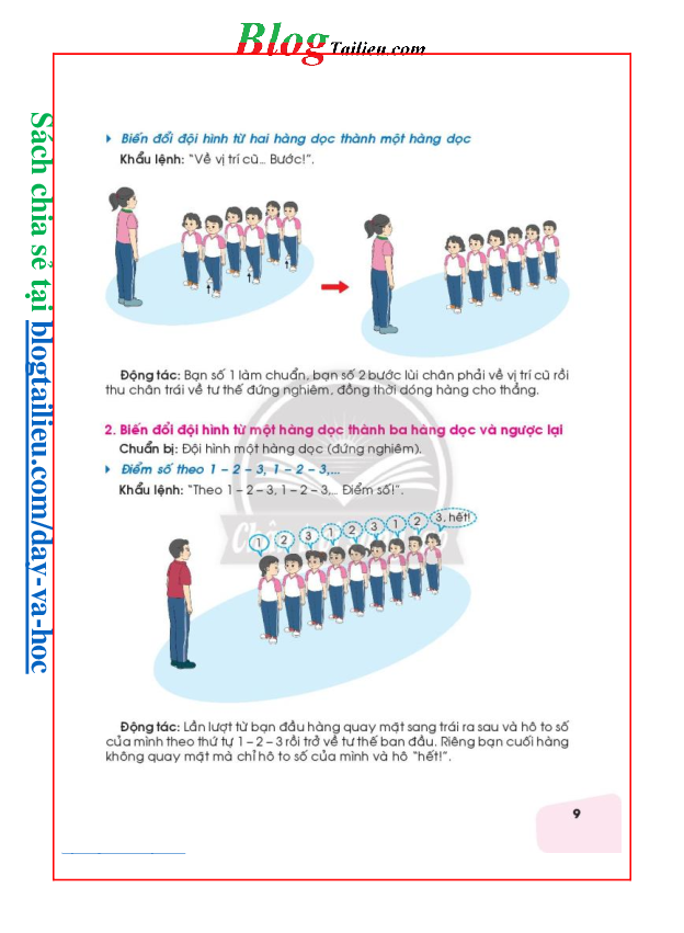 Giáo dục thể chất lớp 3 Chân trời sáng tạo pdf (trang 10)