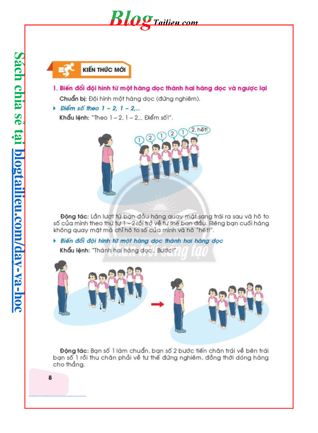 Giáo dục thể chất lớp 3 Chân trời sáng tạo pdf (trang 9)