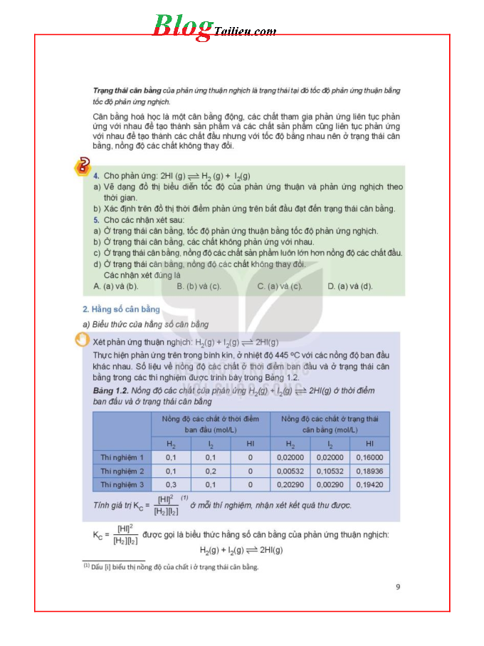 Hóa học lớp 11 Kết nối tri thức pdf (trang 9)