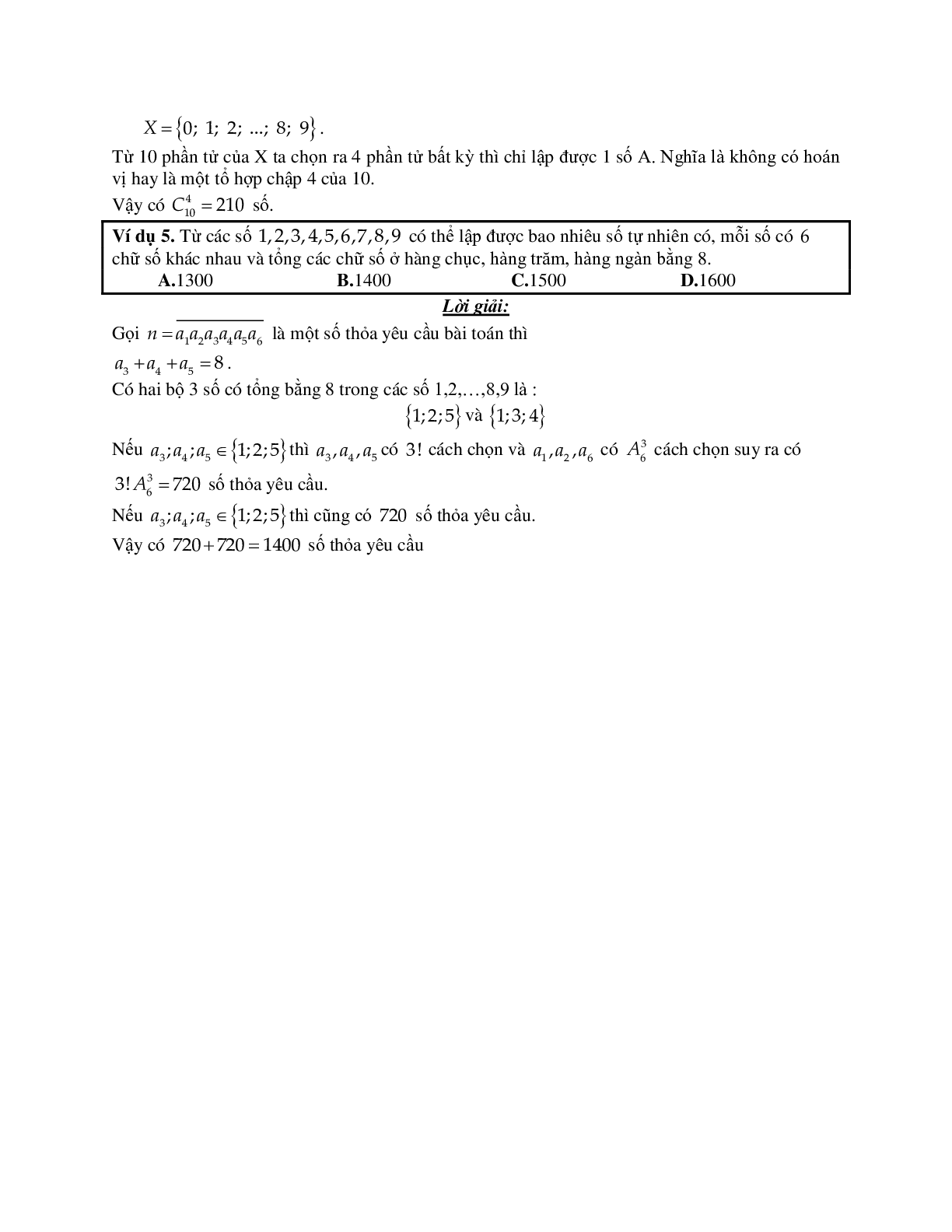 Phương pháp giải và bài tập về Các bài toán đếm liên quan số tự nhiên (trang 3)