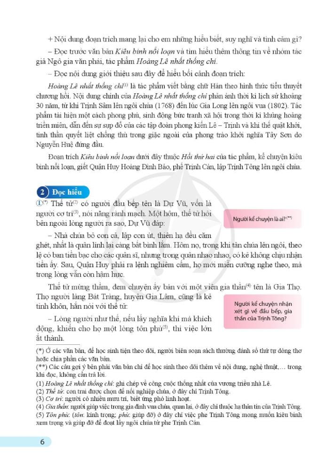 Ngữ văn lớp 10 Tập 2 Cánh diều pdf (trang 6)