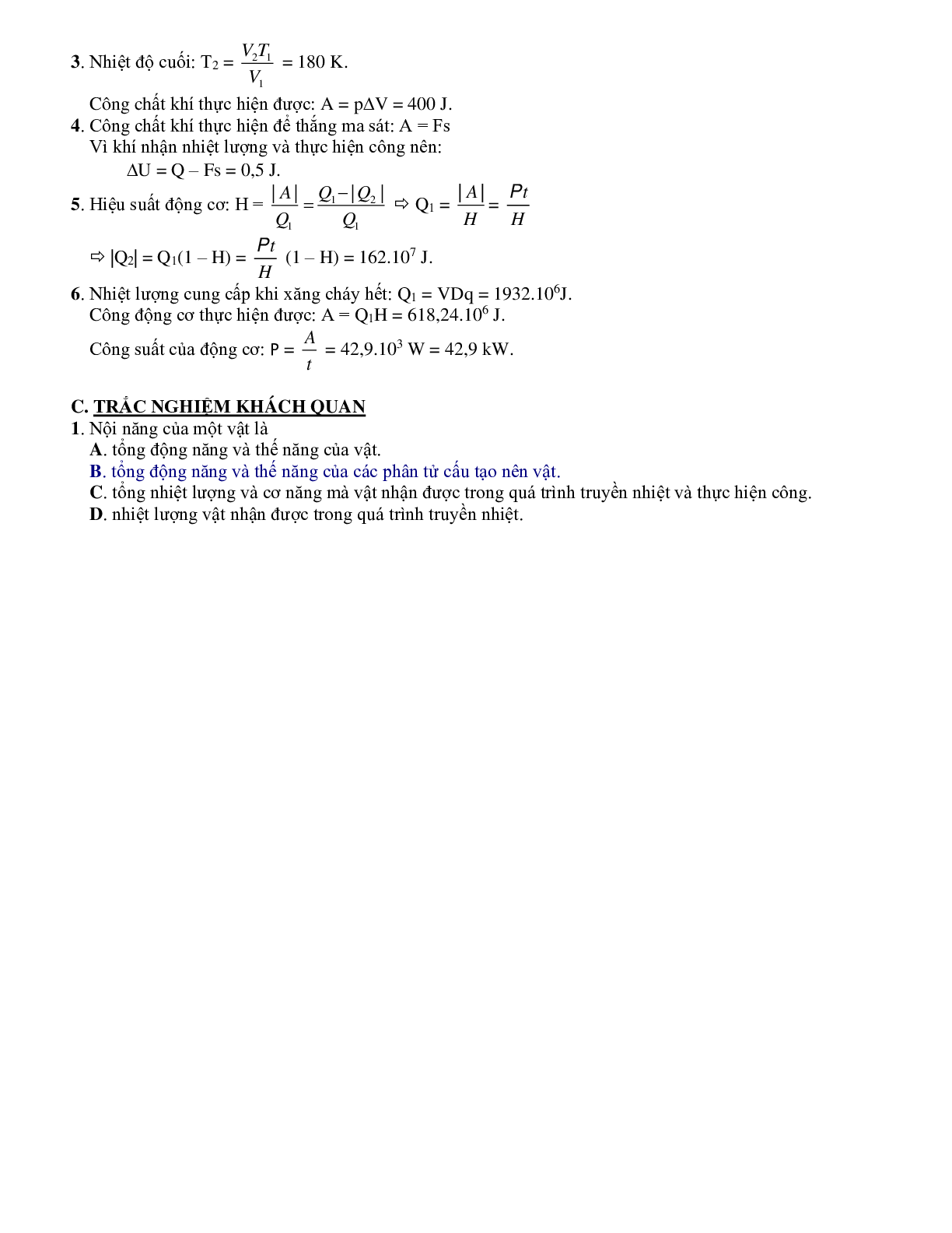Chuyên đề Cơ sở của nhiệt động lực học môn Vật lý lớp 10 (trang 3)