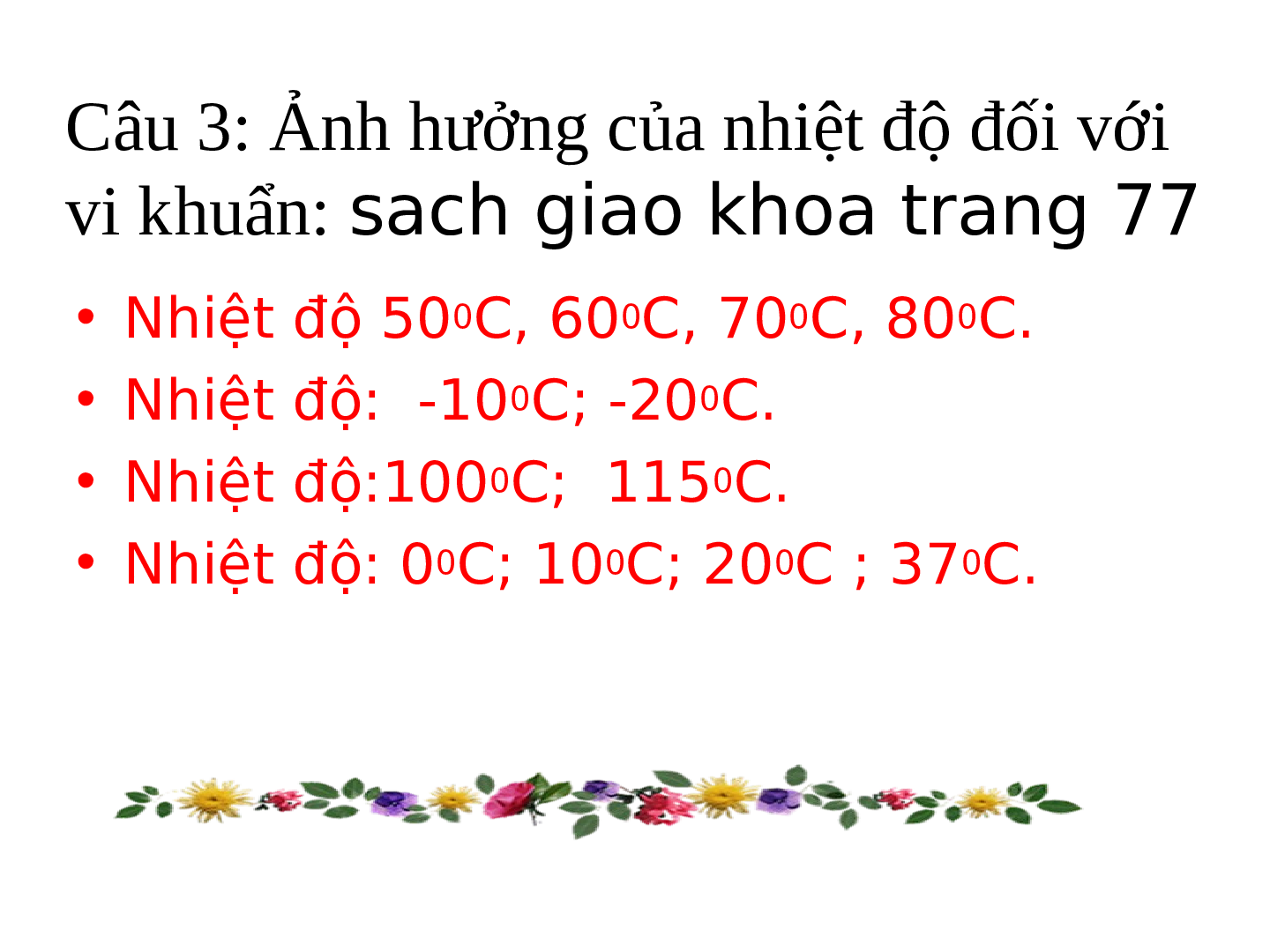 Bài giảng Công nghệ 6 Tiết 34 Ôn tập chương 2 (trang 10)