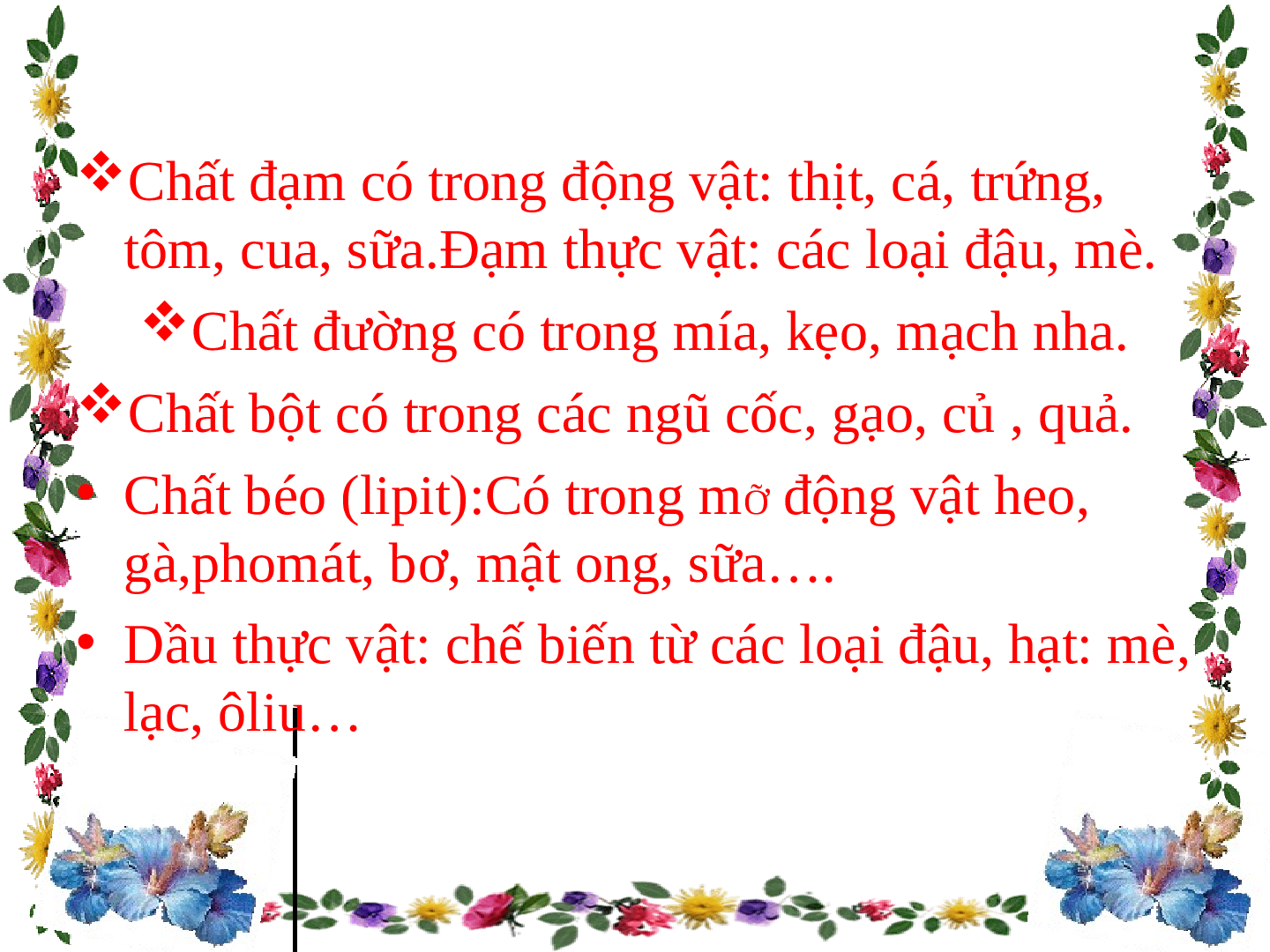 Bài giảng Công nghệ 6 Tiết 34 Ôn tập chương 2 (trang 3)