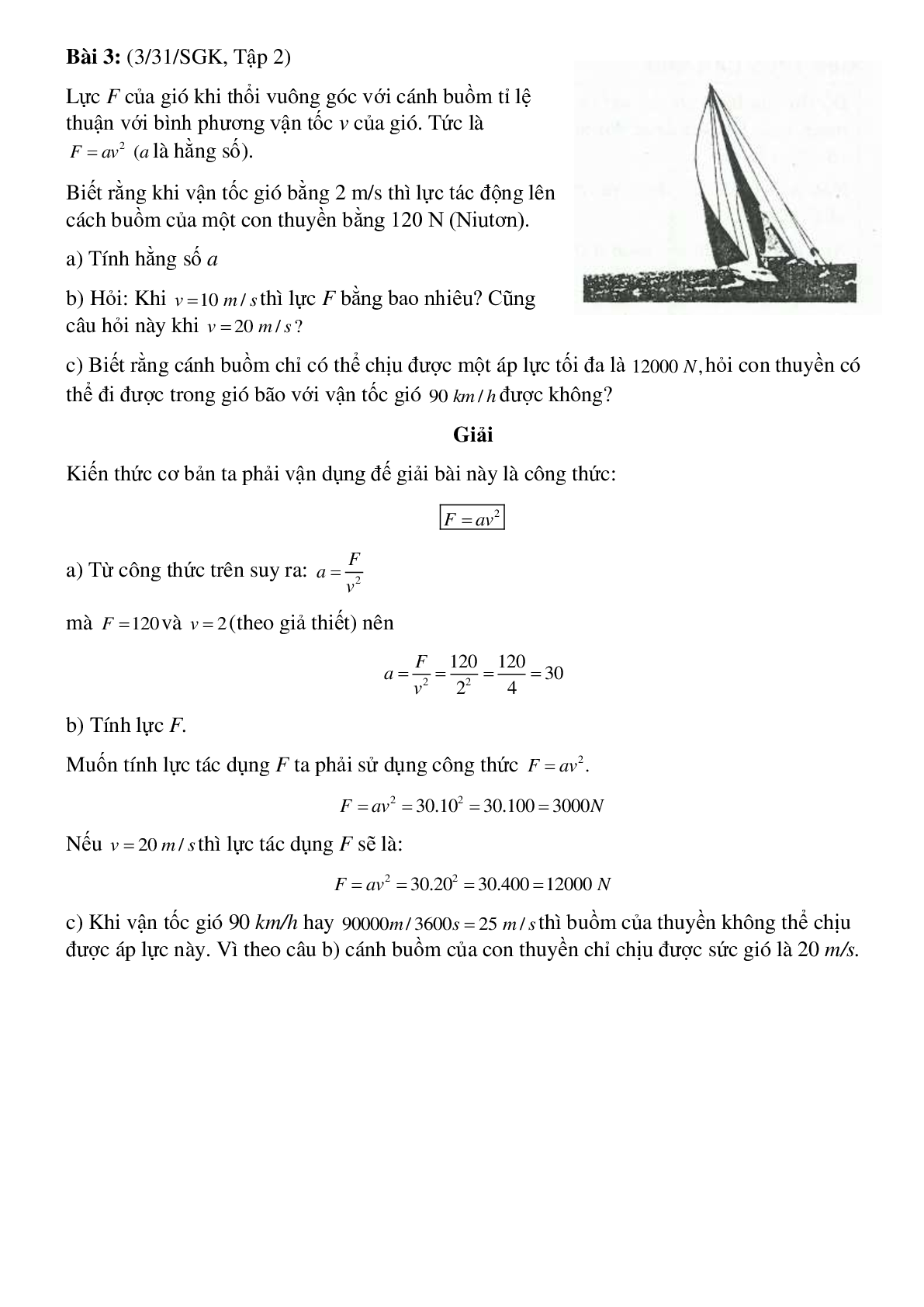 50 Bài tập Hàm số y = ax^2 (có đáp án)- Toán 9 (trang 3)