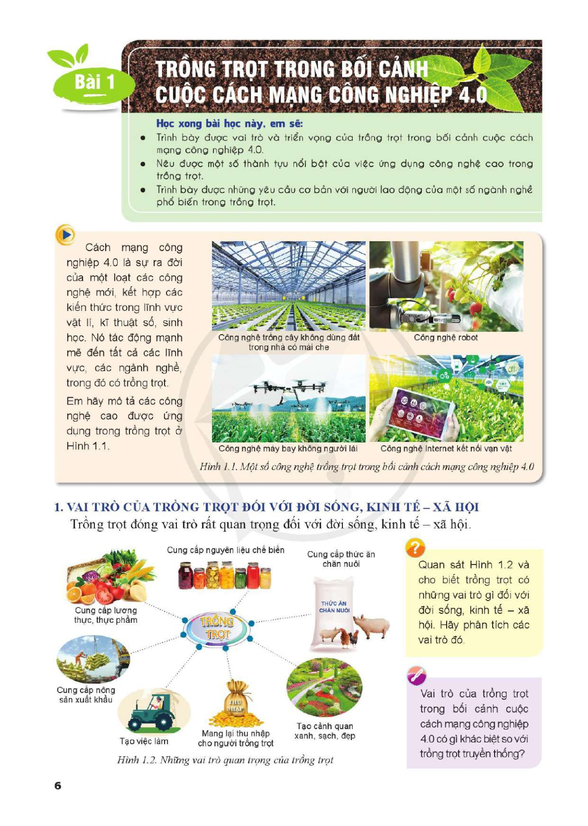 Công nghệ lớp 10 Công nghệ trồng trọt Cánh diều pdf (trang 7)