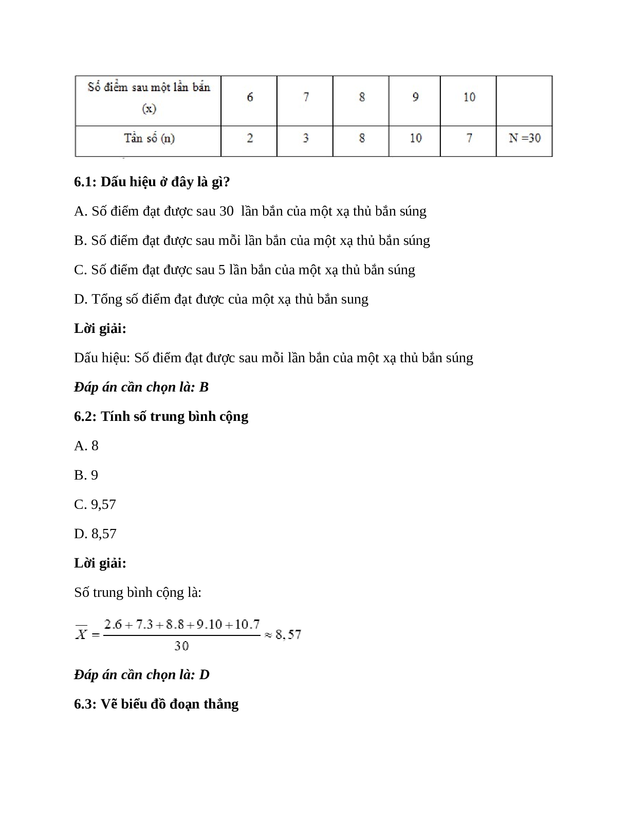 Trắc nghiệm Biểu đồ có đáp án – Toán lớp (trang 9)
