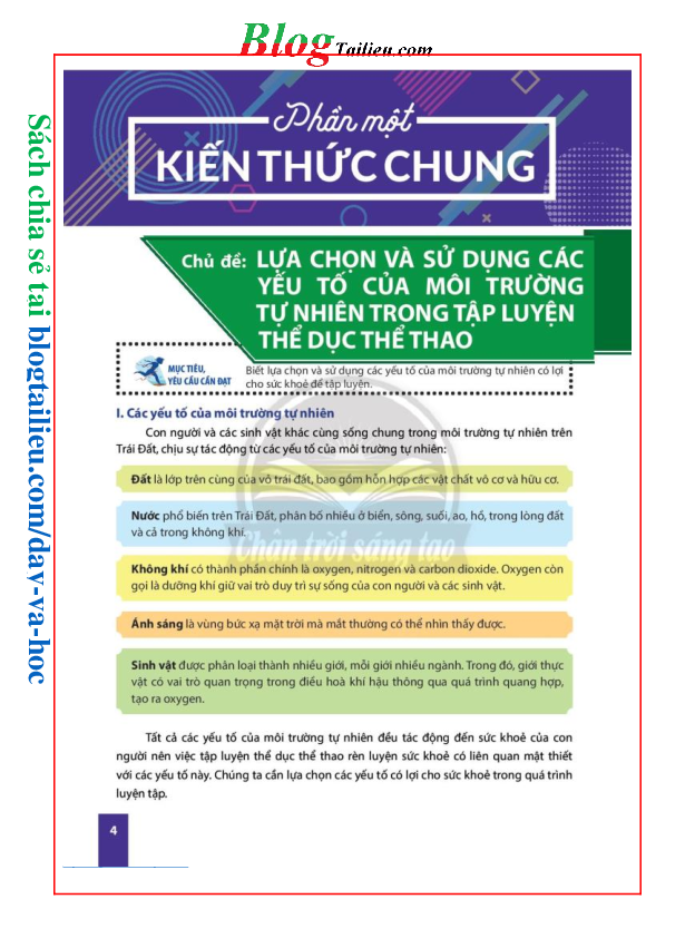 Giáo dục thể chất lớp 7 Chân trời sáng tạo pdf (trang 5)