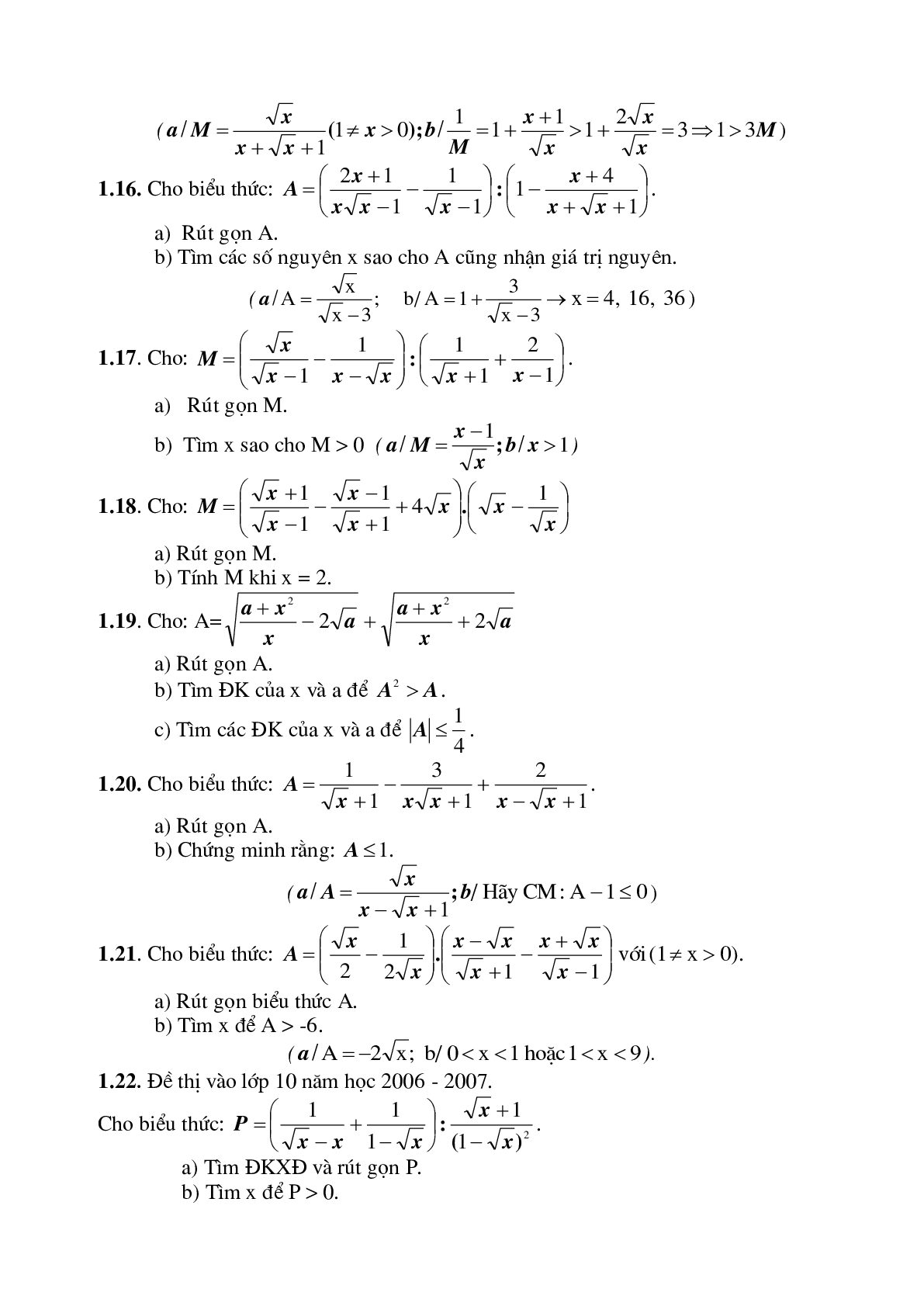 Tổng hợp kiến thức toán lớp 9 kèm ví dụ chi tiết (trang 10)
