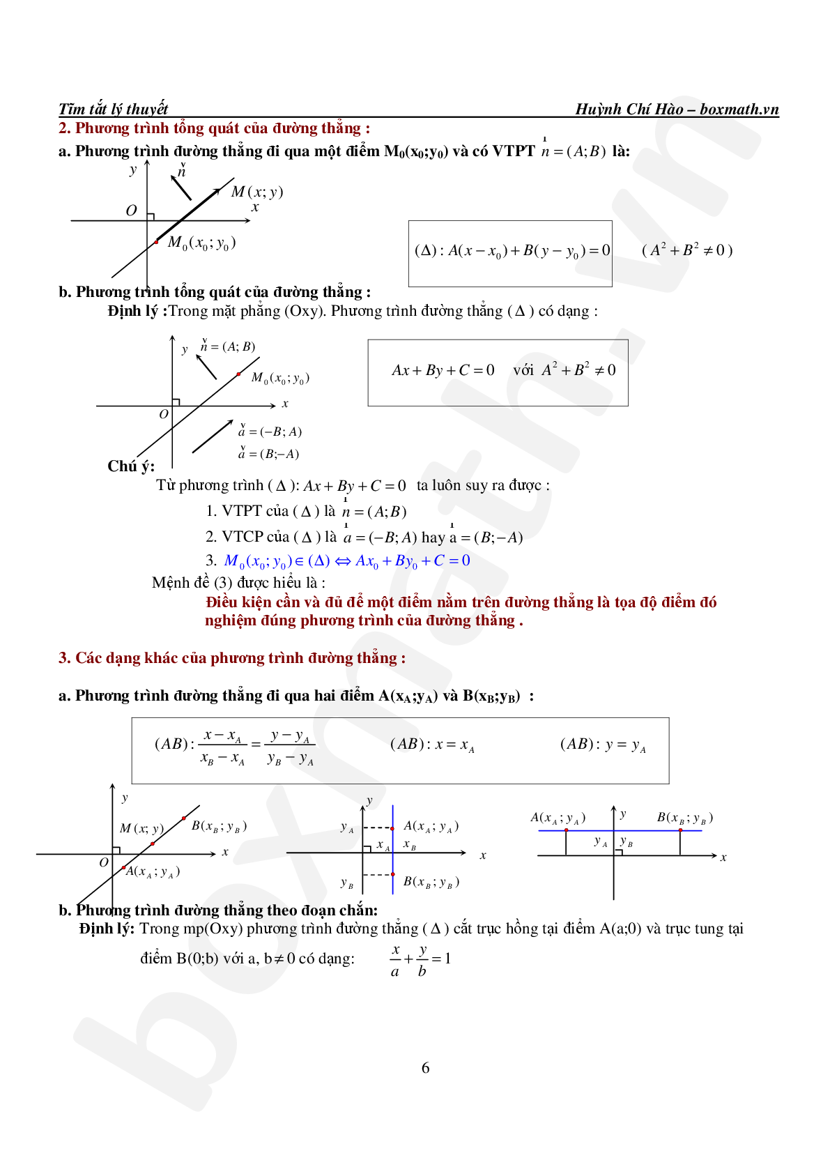 Tuyển tập hình học giải tích trong mặt phẳng (trang 10)