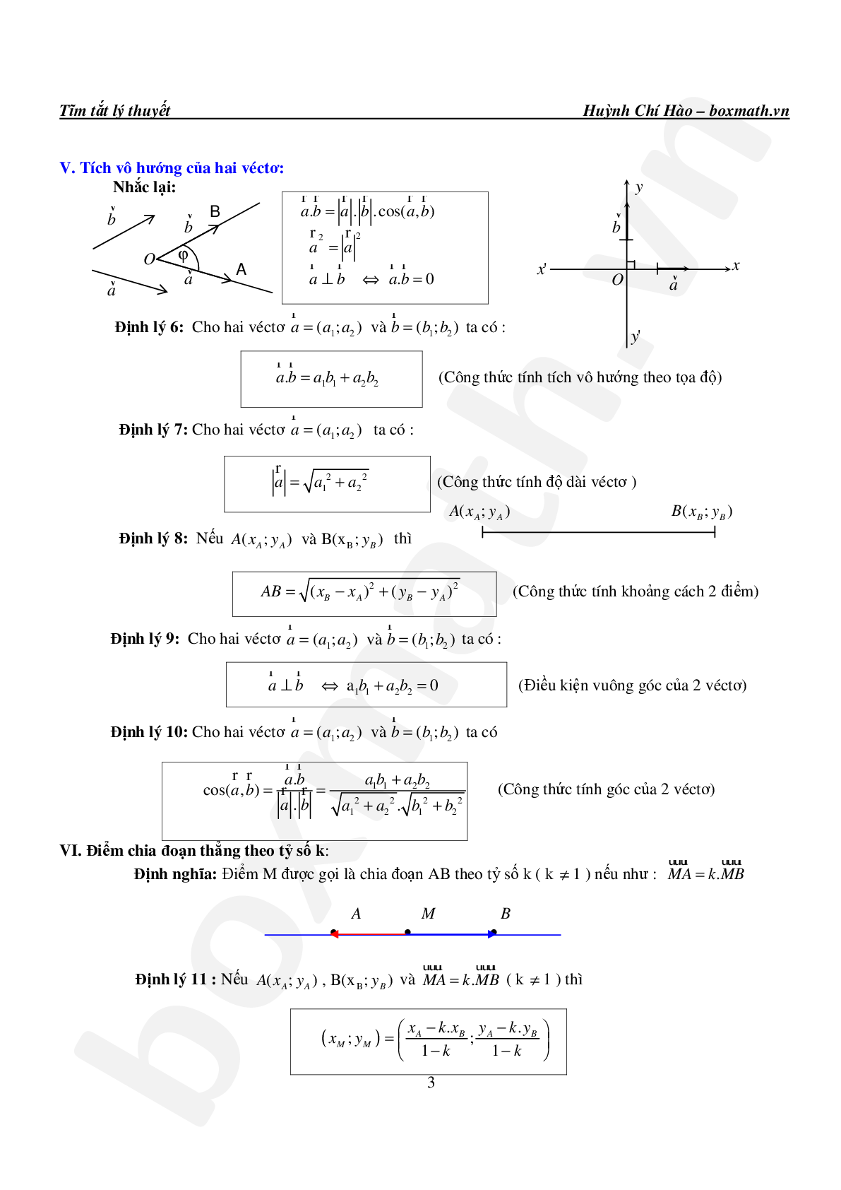 Tuyển tập hình học giải tích trong mặt phẳng (trang 7)