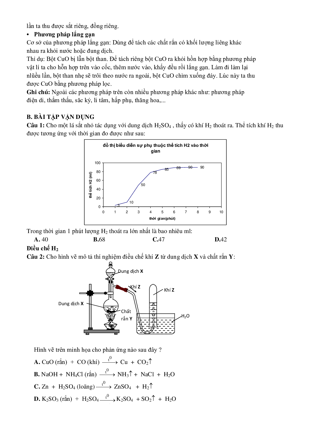 Bài tập chuyên đề thí nghiệm Hóa Học lớp 12 (trang 6)