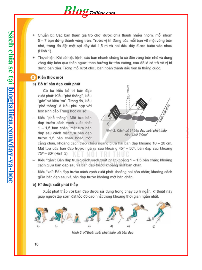 Giáo dục thể chất lớp 8 Kết nối tri thức pdf (trang 10)