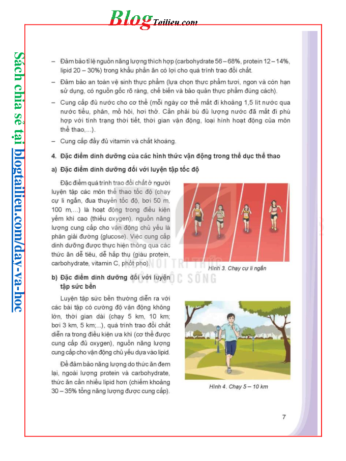Giáo dục thể chất lớp 8 Kết nối tri thức pdf (trang 7)