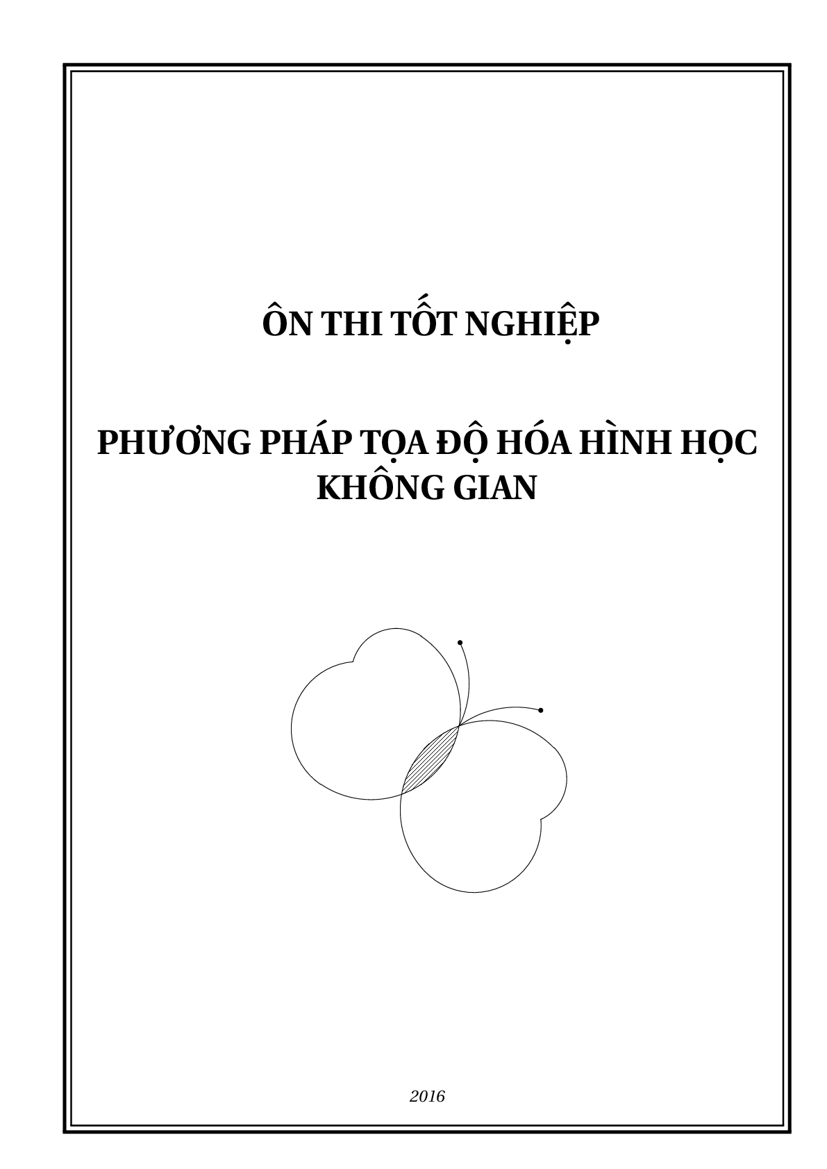 Phương pháp tọa độ hóa để giải bài toán hình học không gian (trang 1)