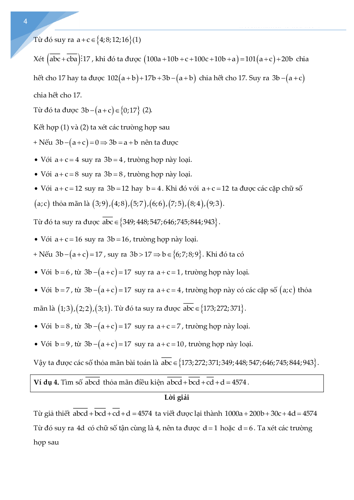 Các bài toán về cấu tạo số (trang 5)