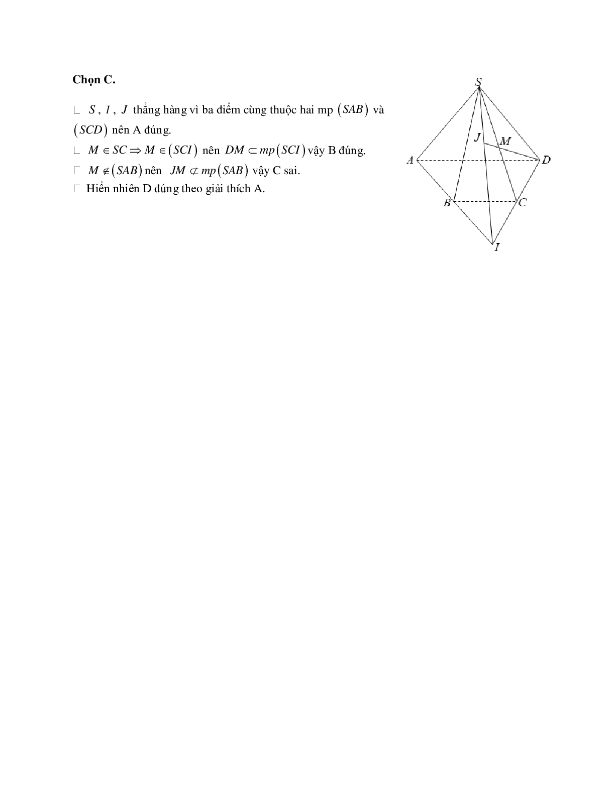 Cách xác định giao tuyến của hai mặt phẳng (trang 6)