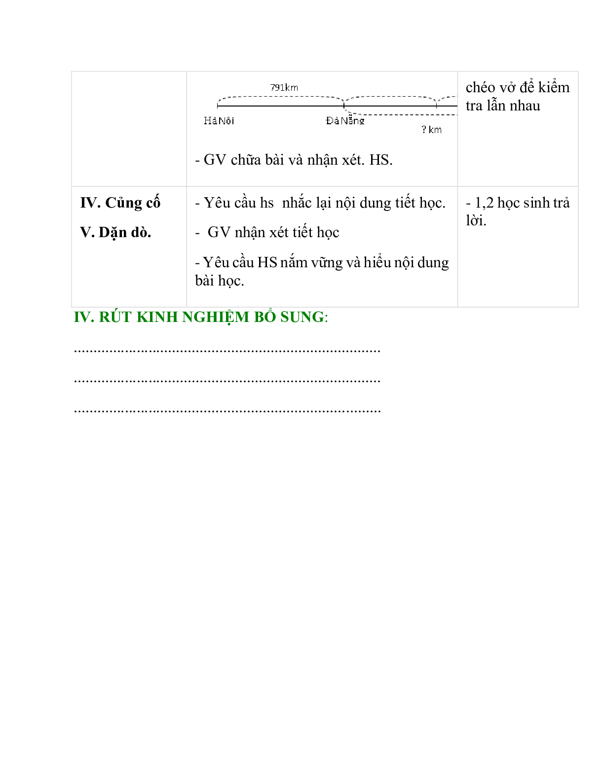 Giáo án Ôn tập bảng đơn vị đo độ dài (2023) mới nhất - Toán lớp 5 (trang 4)